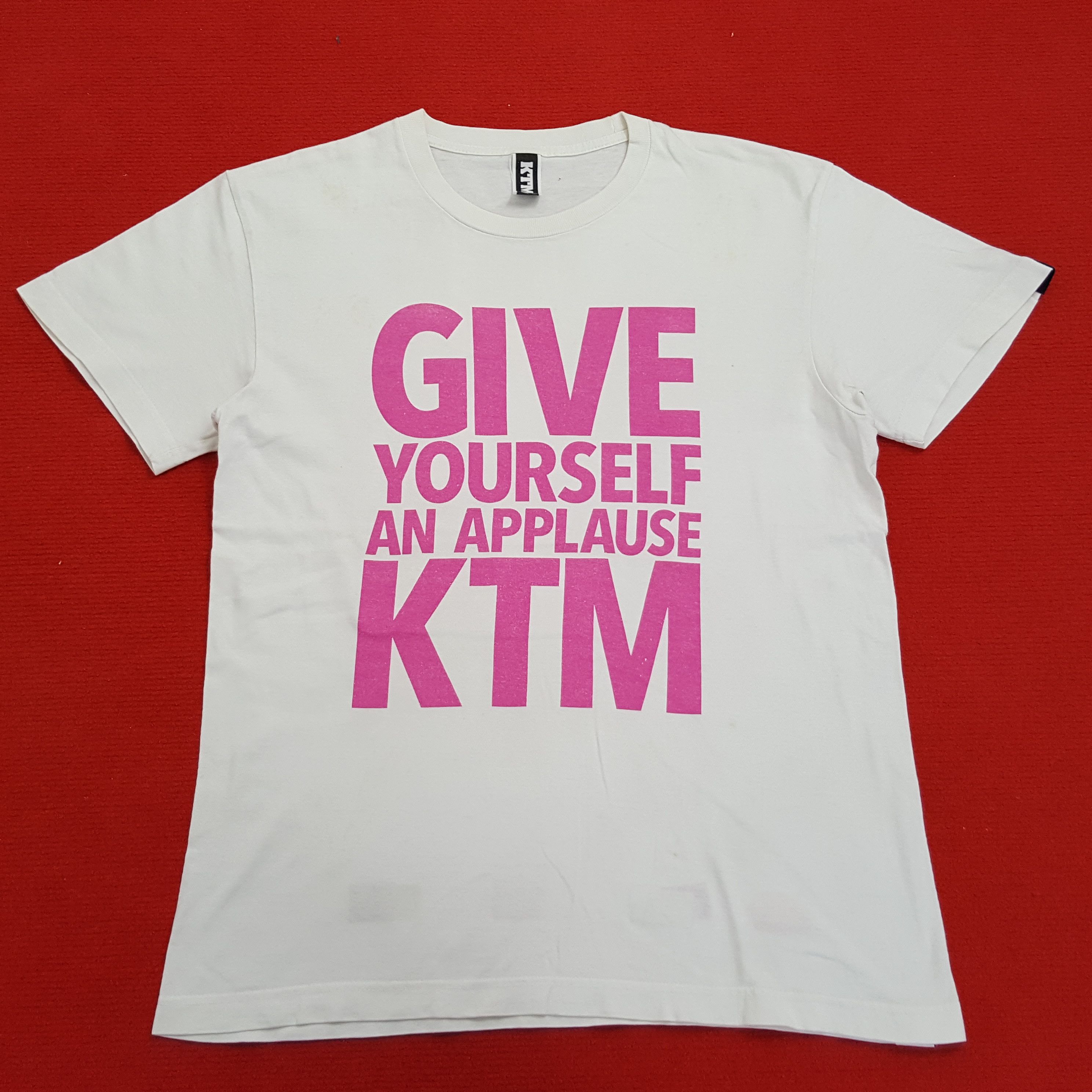 Vintage KTM Streetwear Tshirt Size US M / EU 48-50 / 2 - 3 Thumbnail