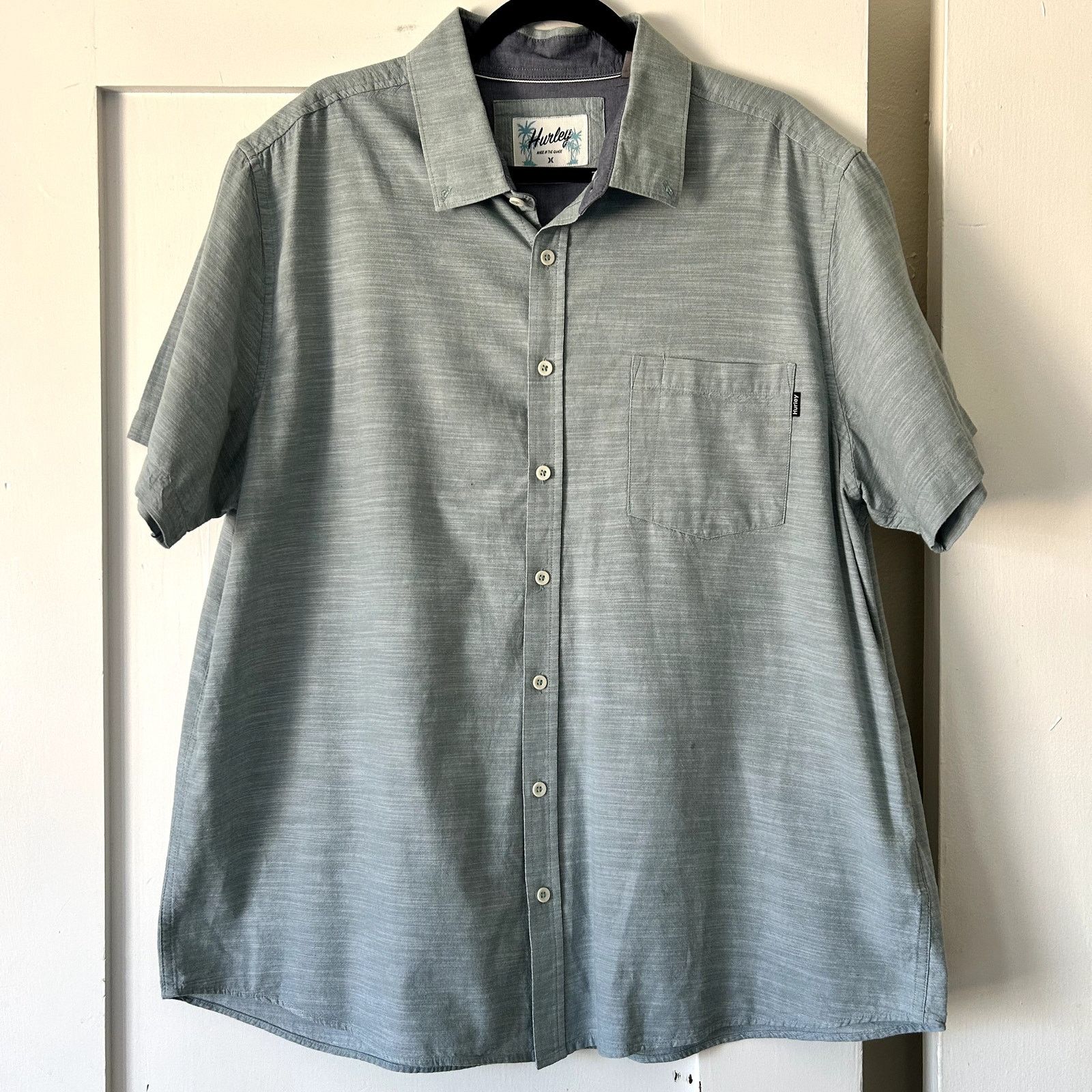 Hurley Hurley short sleeve button down classic shirt Size US XXL / EU 58 / 5 - 1 Thumbnail