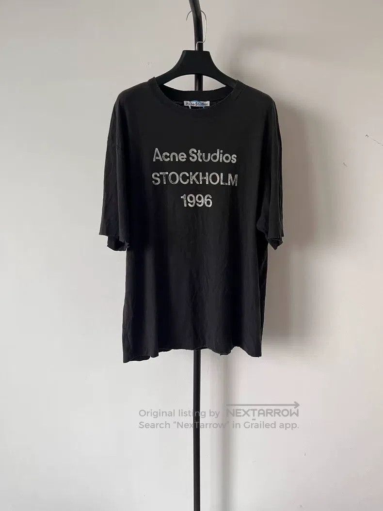 Acne Studios Acne Studios 1996 Series Letter Print Crewneck Short Sleev Size US S / EU 44-46 / 1 - 1 Thumbnail