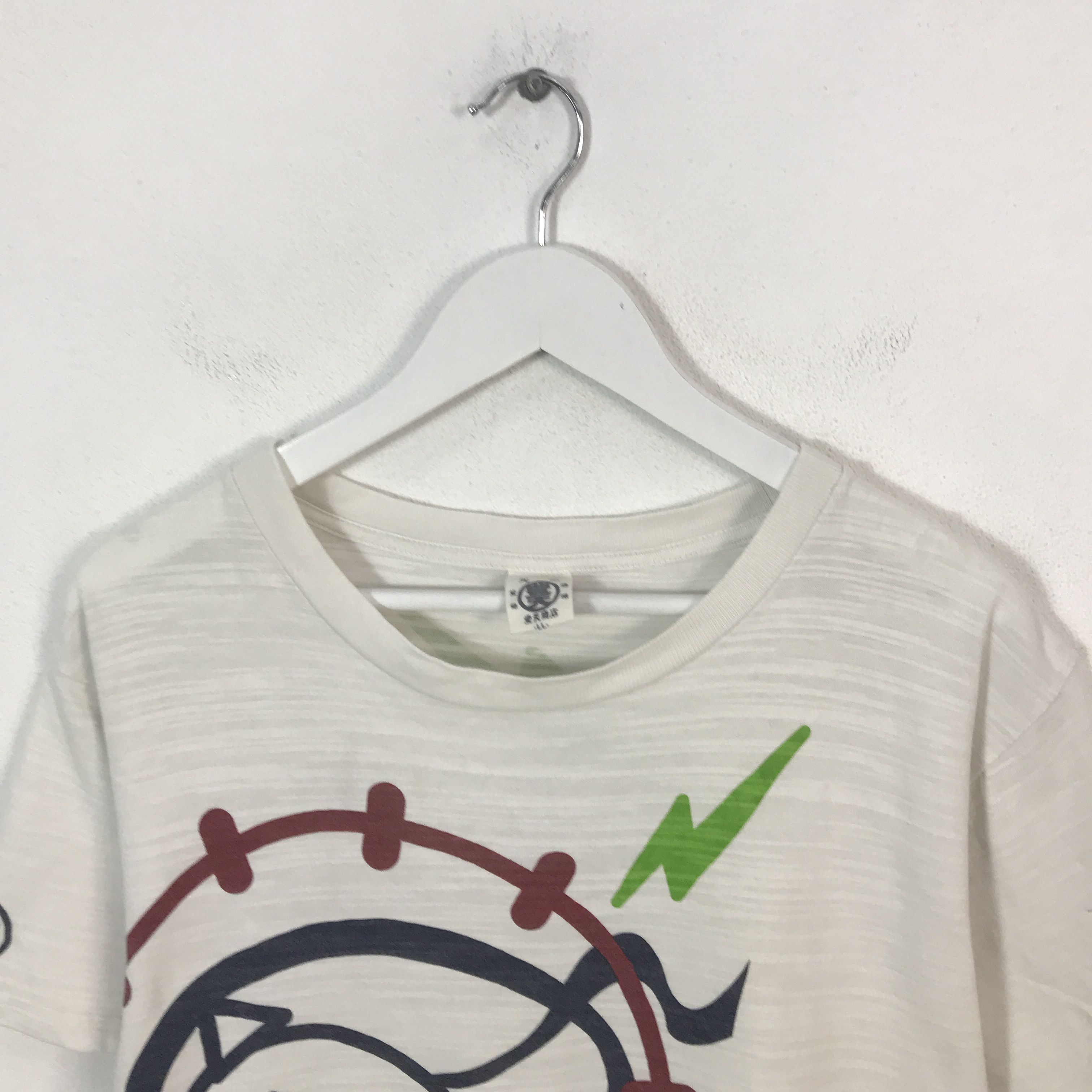 Japanese Brand japanese word wear Pig design t-shirt Size US L / EU 52-54 / 3 - 2 Thumbnail