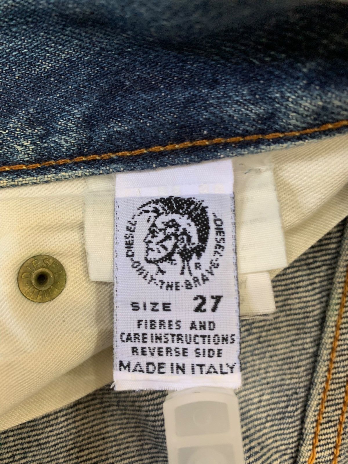 Diesel Diesel Industry Distressed Mod Fellow Denim Pants (AC9) Size US 26 / EU 42 - 14 Thumbnail