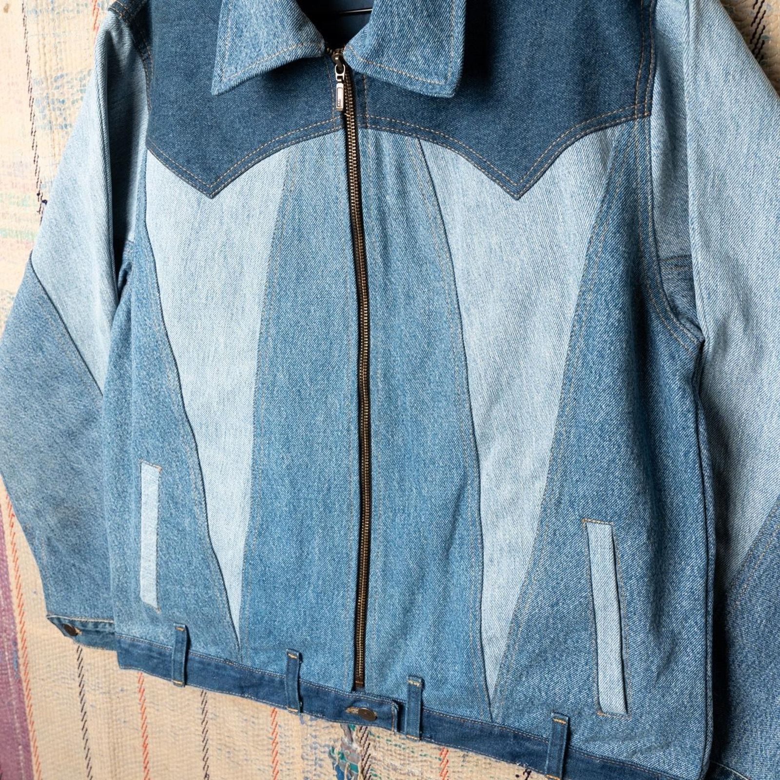 Levi's Custom Upcycled levis denim jacket , One of One Rework Size US M / EU 48-50 / 2 - 3 Thumbnail