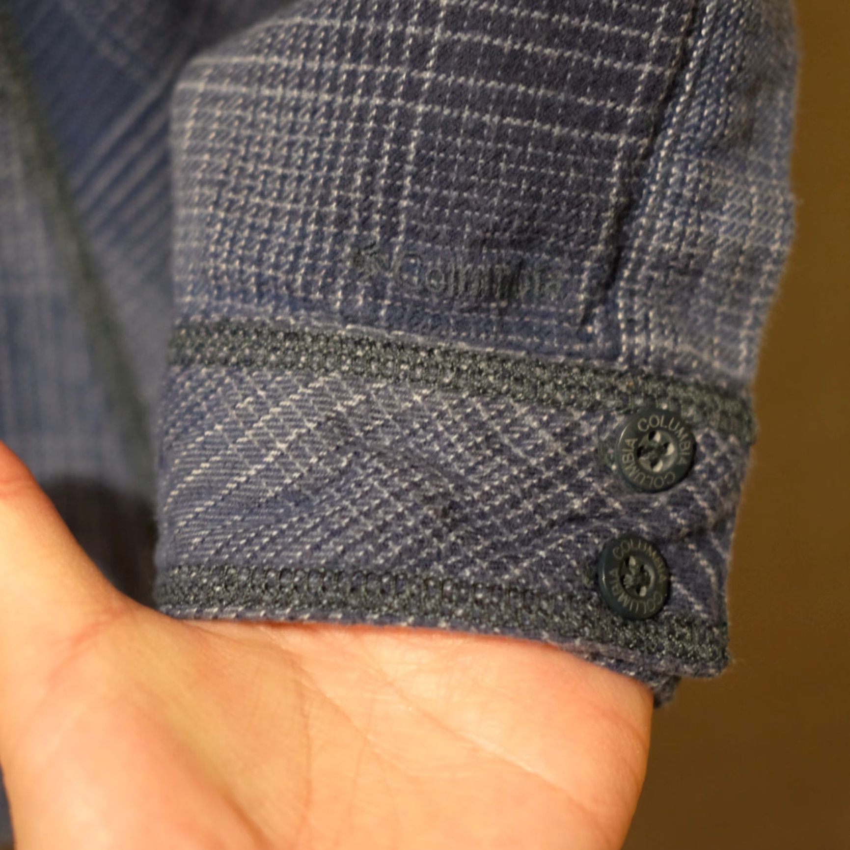 Vintage Columbia Flannel Button Up Blue Plaid Pockets 100% Cotton Women's S XS? Size S / US 4 / IT 40 - 5 Thumbnail