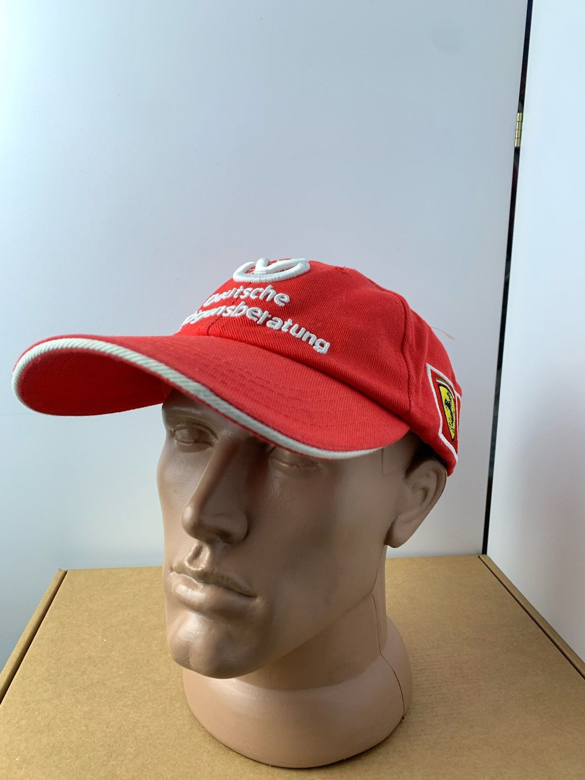 Ferrari × Vintage Vintage Racing Ferrari Michael Schumacher cap red Size ONE SIZE - 5 Thumbnail