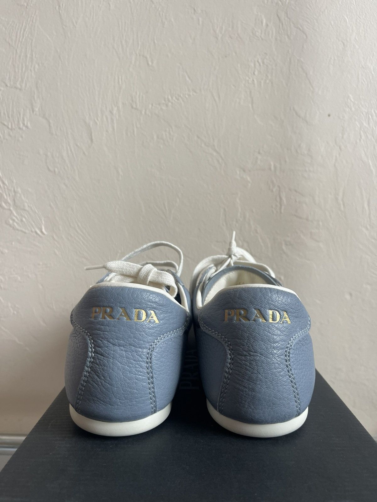 Prada Prada Leather Sneaker 2024 Colorway Sold Out Everywhere Size US 10 / EU 43 - 5 Thumbnail
