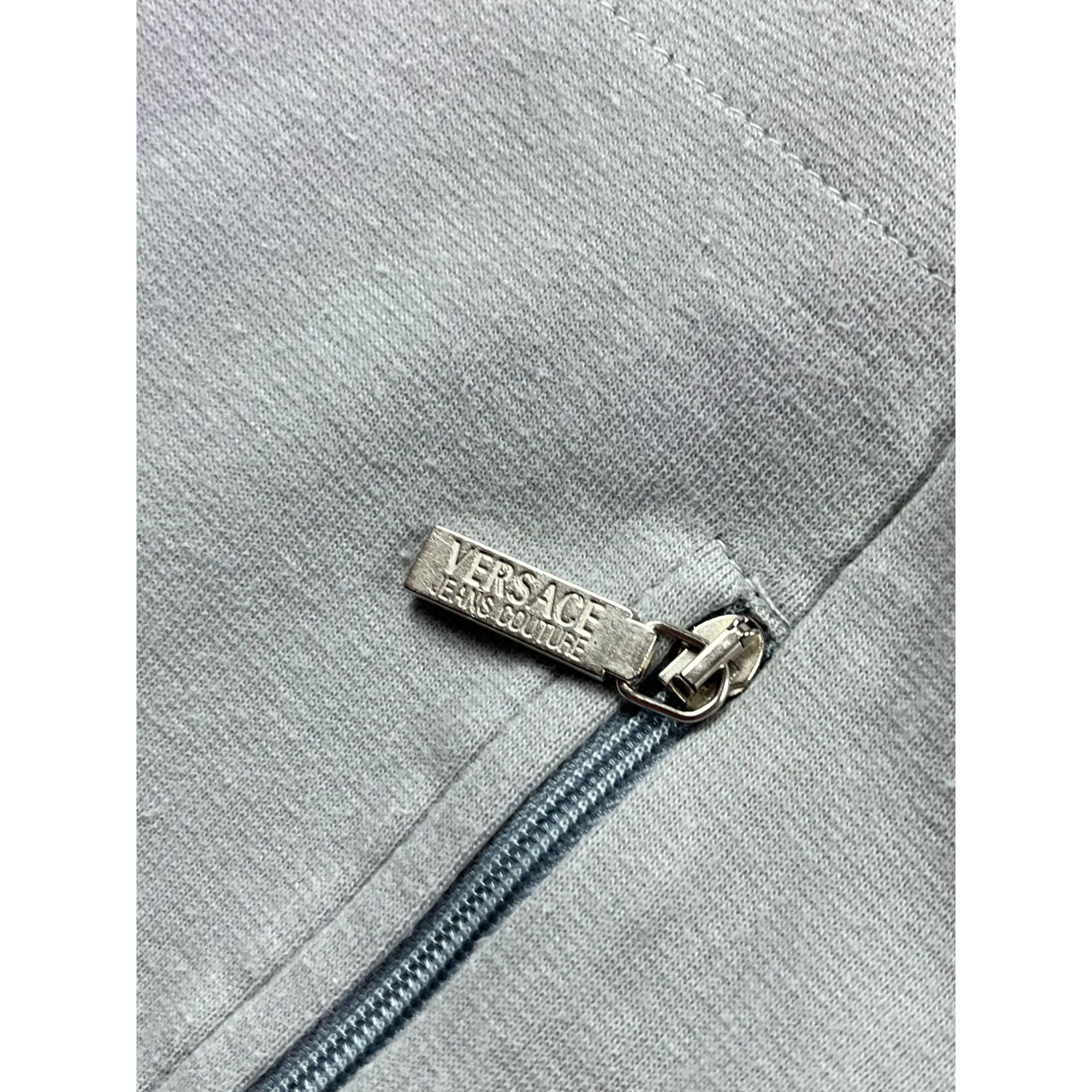 Versace × Vintage Versace Jeans Couture Mens 1/4 Zip Size US XL / EU 56 / 4 - 6 Thumbnail