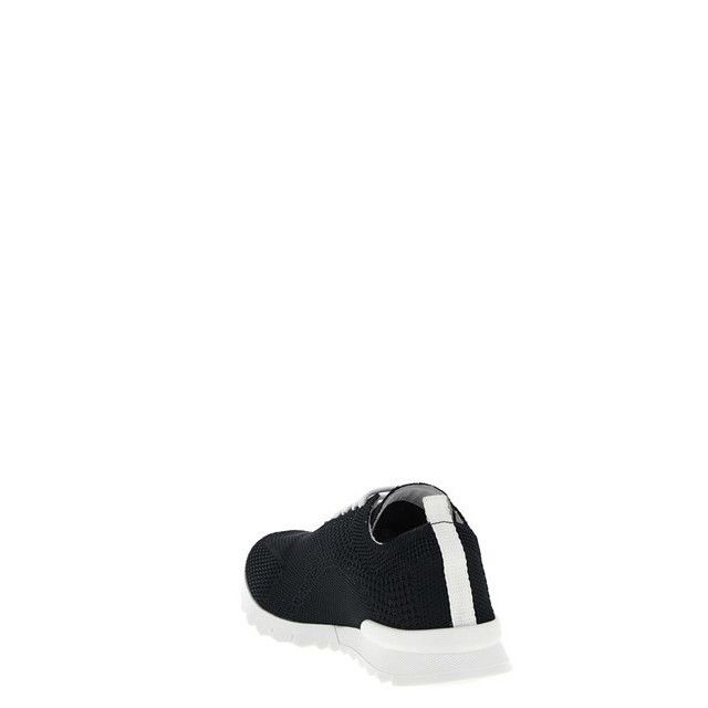 Kiton KITON Fits Black Sneakers New & Authentic (Men's size:8;) Size US 8 / EU 41 - 3 Thumbnail