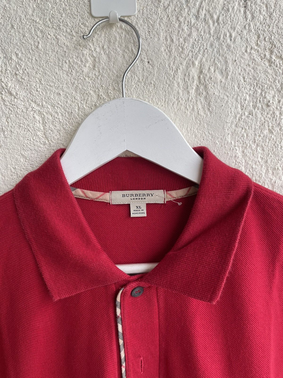 Burberry Burberry Polo shirt embroidery logo Size US XL / EU 56 / 4 - 4 Thumbnail