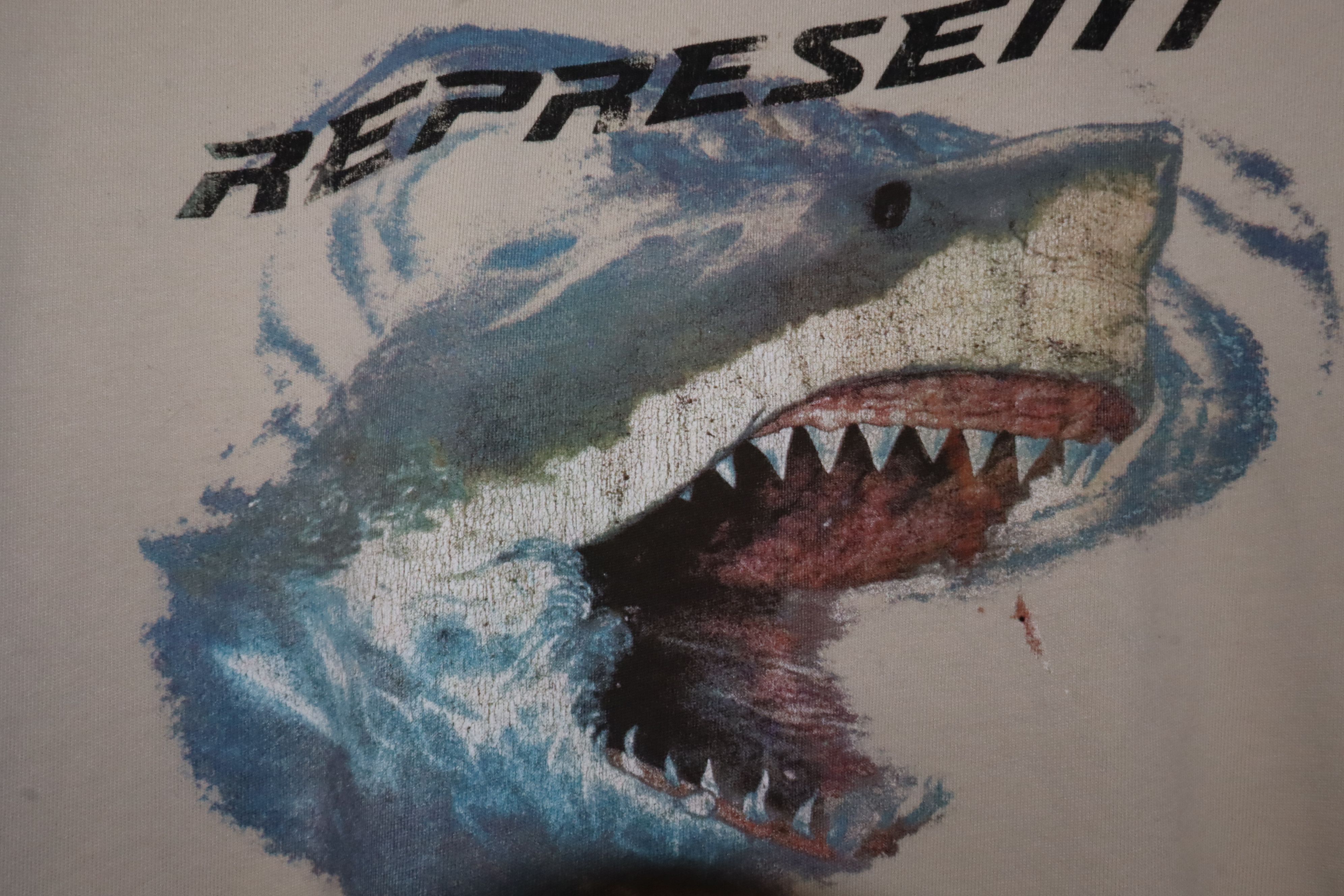 Represent Clo. Shark print t-shirt Size US XS / EU 42 / 0 - 6 Thumbnail