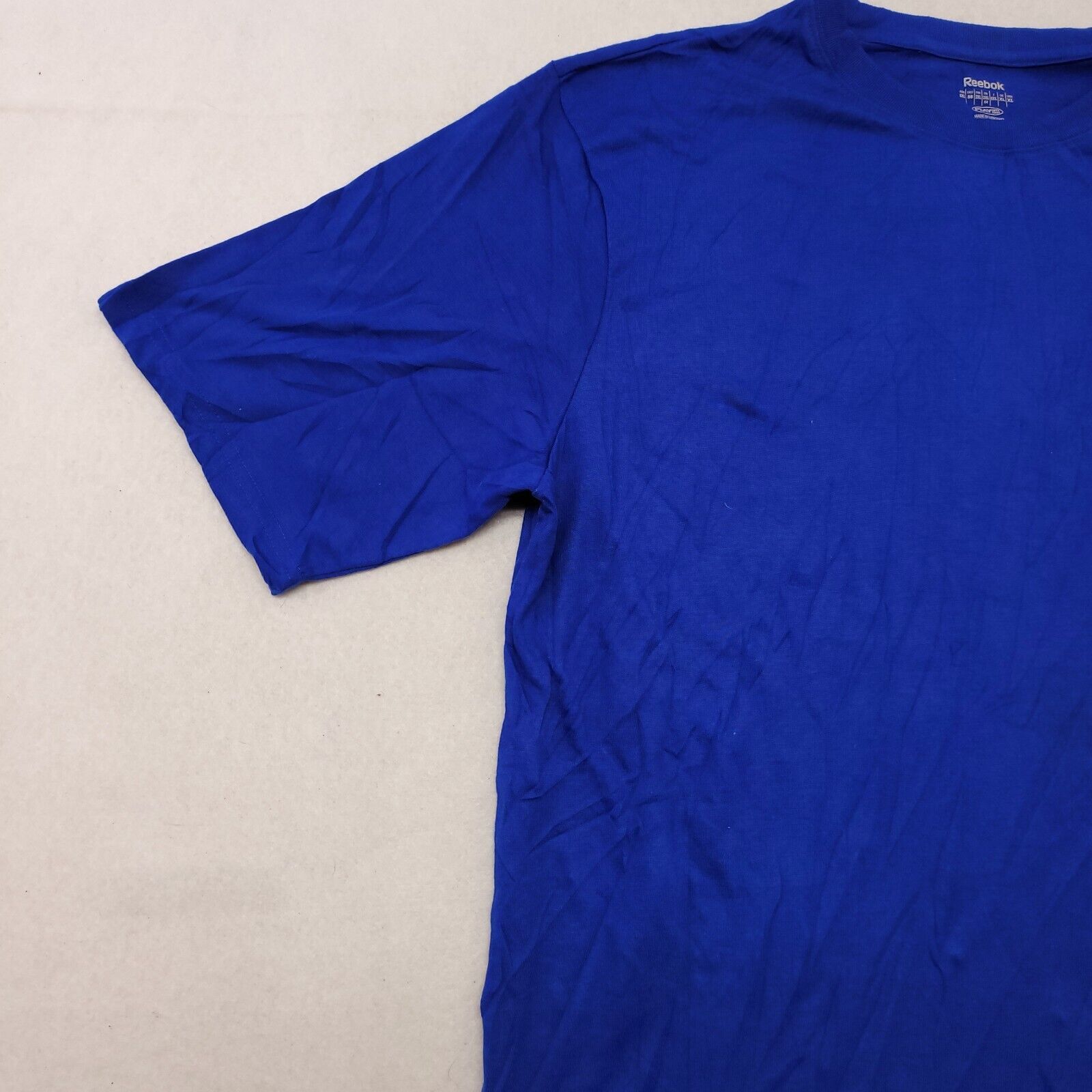 Reebok Reebok Casual Pullover T Shirt Mens Size Extra Large XL Blue Size US XL / EU 56 / 4 - 4 Thumbnail
