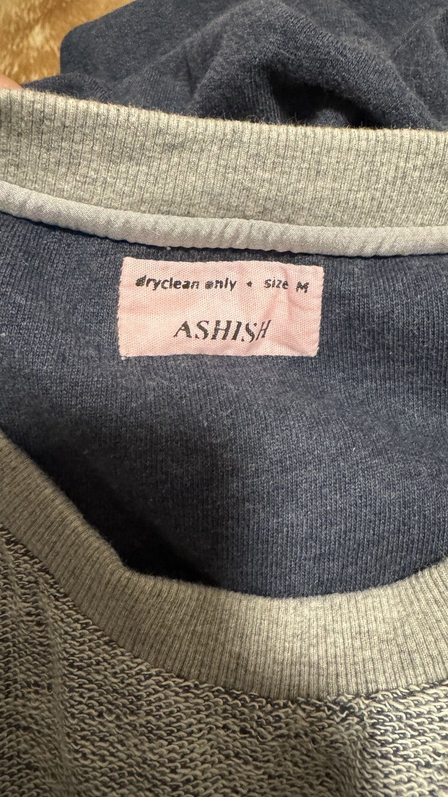 ASHISH Ashish Sequins Shut up you re not my real dad sweater Size US M / EU 48-50 / 2 - 8 Thumbnail