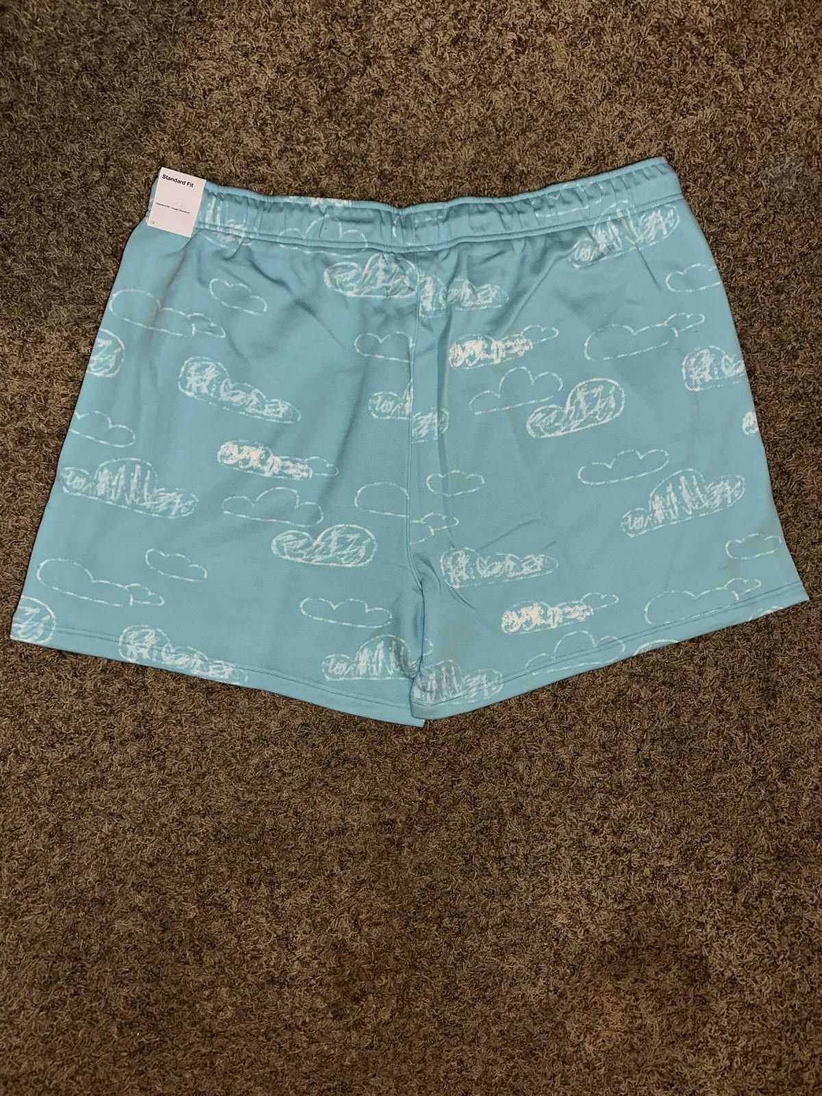 Jordan Brand Jordan "Artist Series by Parker Duncan Fleece Short" W - Bleached Aqua Size 42" / US 20 - 7 Thumbnail