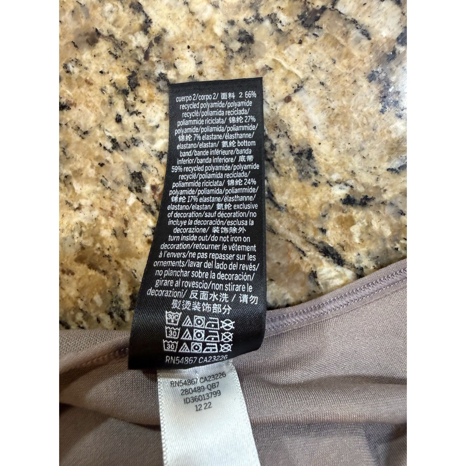 Victoria's Secret VINTAGE Victoria's Secret Pink Active Seamless Jumpsuit Brown Neutral Racerback M Beige Womens One-Piece Sleeveless Pullover Size 32" / US 10 / IT 46 - 5 Thumbnail