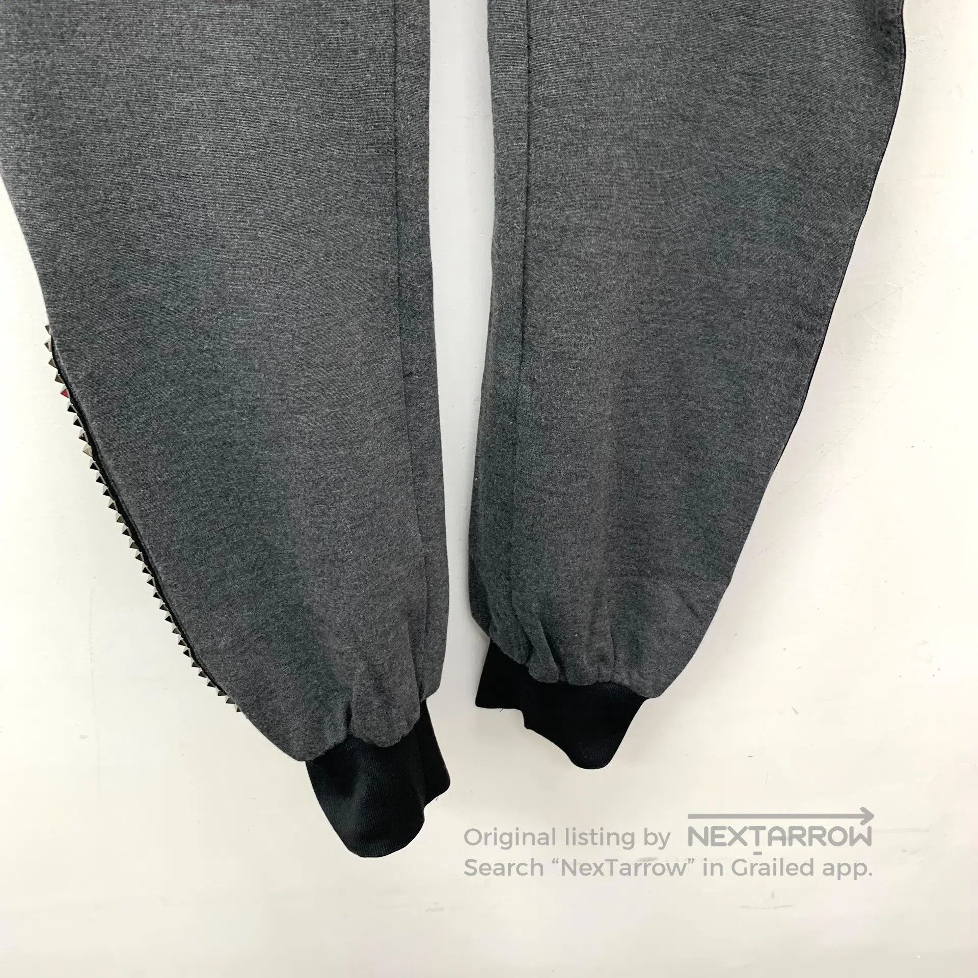 Philipp Plein Philipp Plein Dark grey denim casual long pants with rivet Size US 27 - 5 Thumbnail