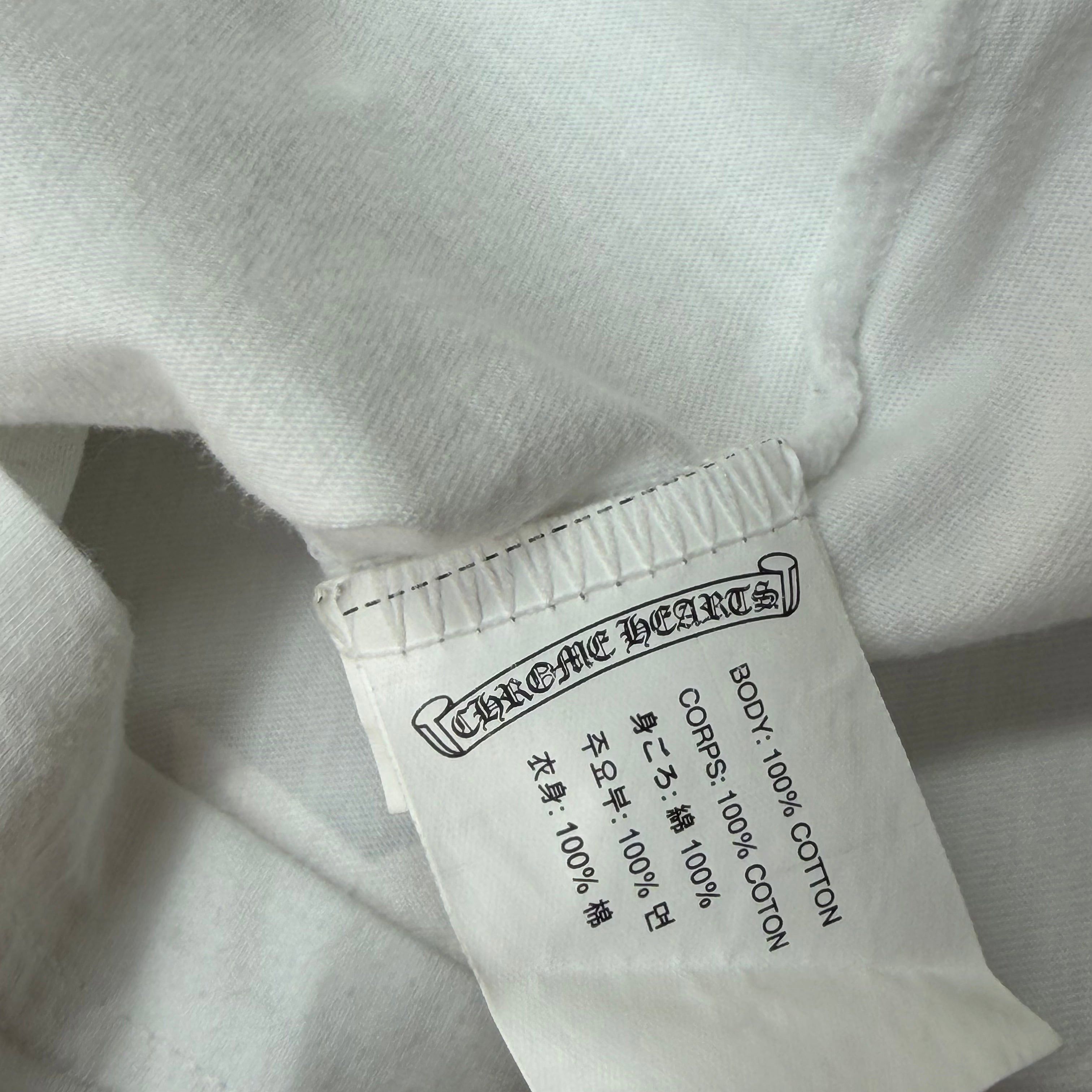 Chrome Hearts Chrome Hearts Star Scroll Tee White S Size US S / EU 44-46 / 1 - 6 Thumbnail