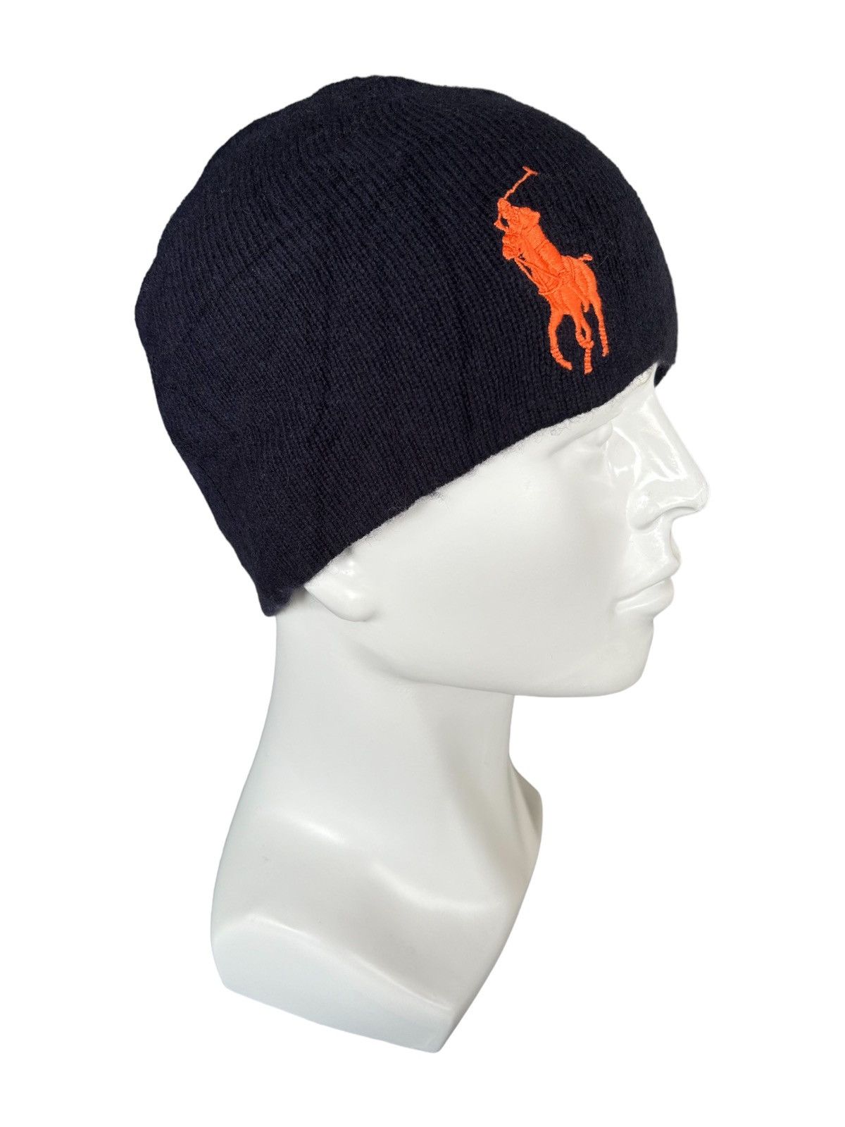 Polo Ralph Lauren × Rugby Ralph Lauren Polo Ralph Lauren Big Logo Vintage Beanie Hats Size ONE SIZE - 1 Thumbnail