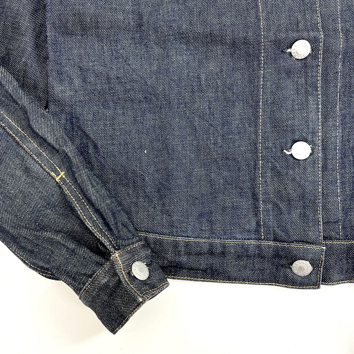 Helmut Lang 1999 Helmut Lang Type 2 Raw Indigo Denim Jacket Size US S / EU 44-46 / 1 - 6 Thumbnail