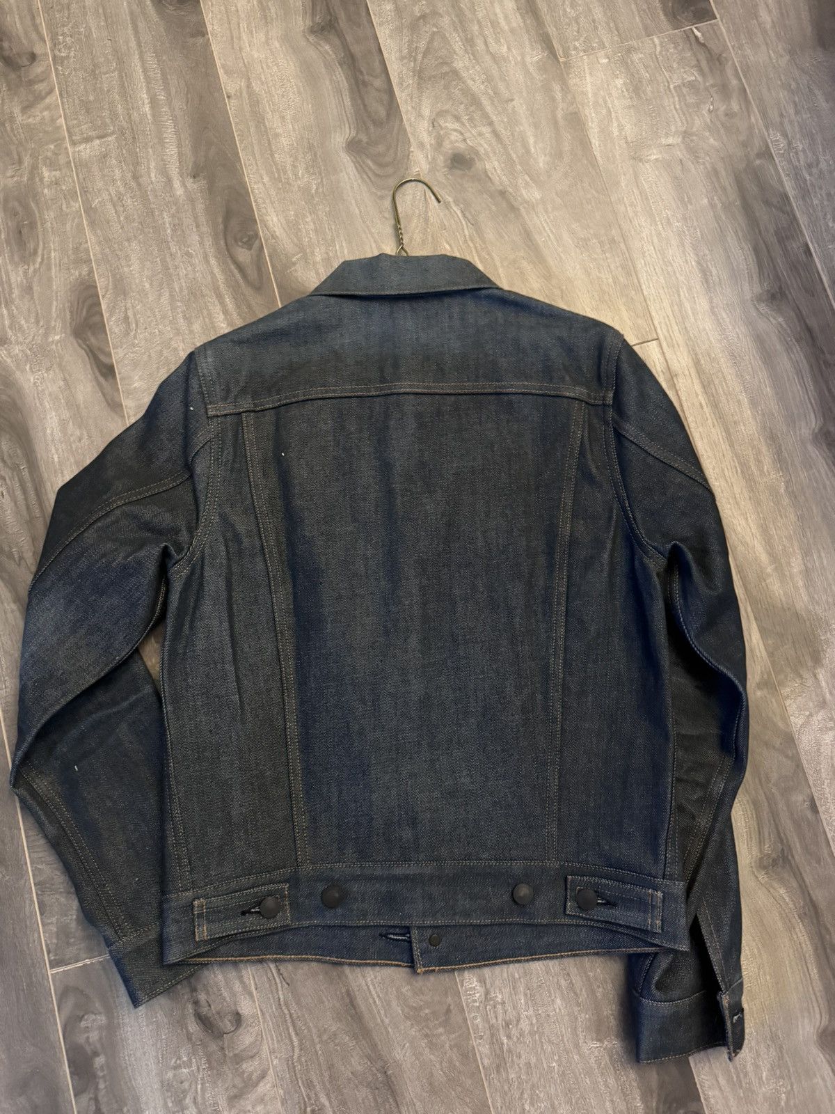 John Elliott Thumper Type III Selvedge Charcoal & Indigo Dry Process Size US XS / EU 42 / 0 - 11 Thumbnail