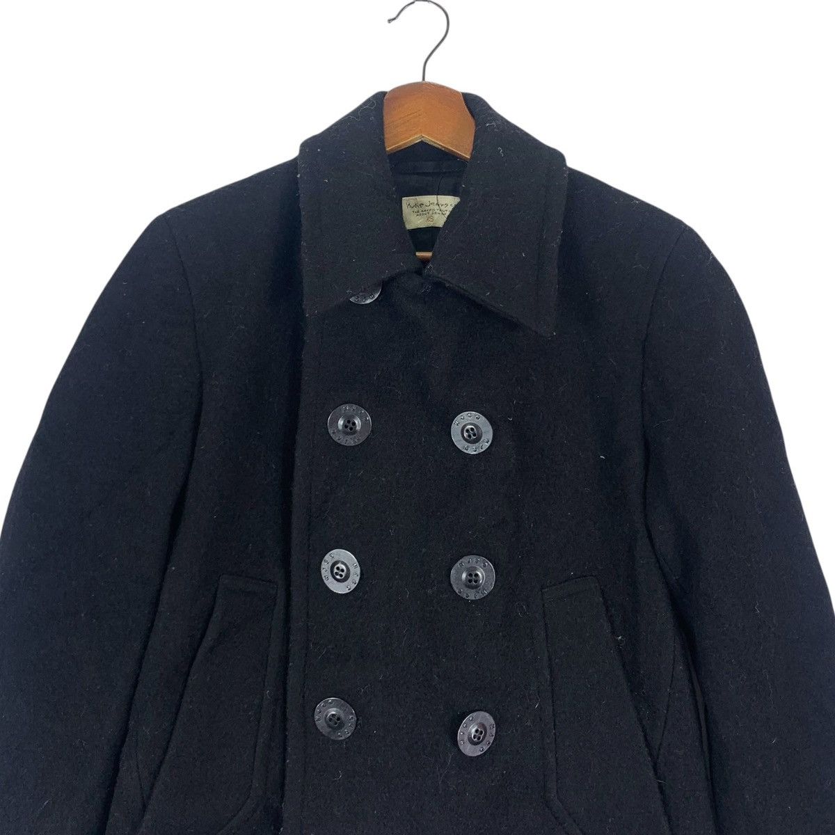 Japanese Brand × Nudie Jeans × Vintage Vintage Nudie Jeans Double Breasted Button Wool Jacket Size US XS / EU 42 / 0 - 2 Thumbnail