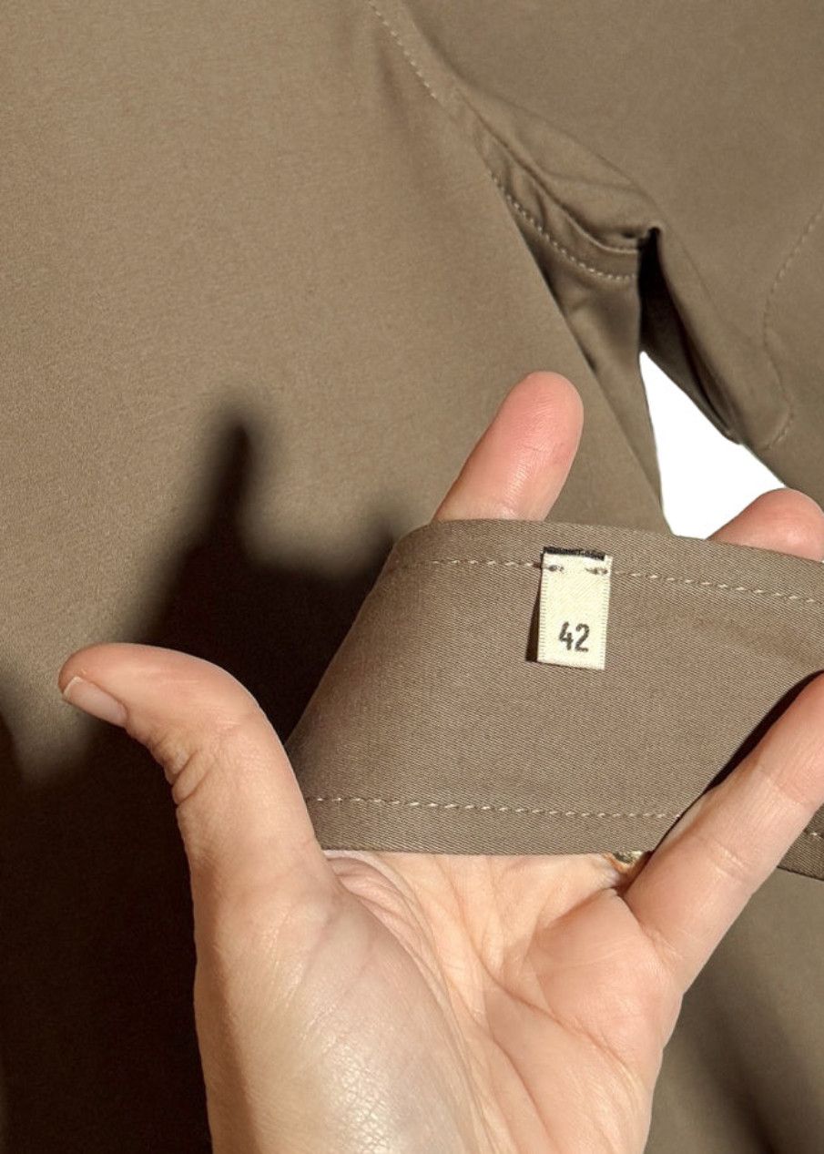 Hermes Hermès Light Brown Belted Zipped Mini Dress Size M / US 6-8 / IT 42-44 - 10 Thumbnail
