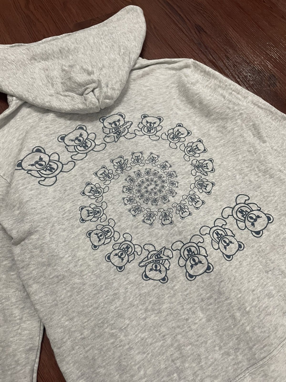Hysteric Glamour Rare Hysteric Glamour Bear Spiral Zip-up Hoodies Size ONE SIZE - 4 Thumbnail