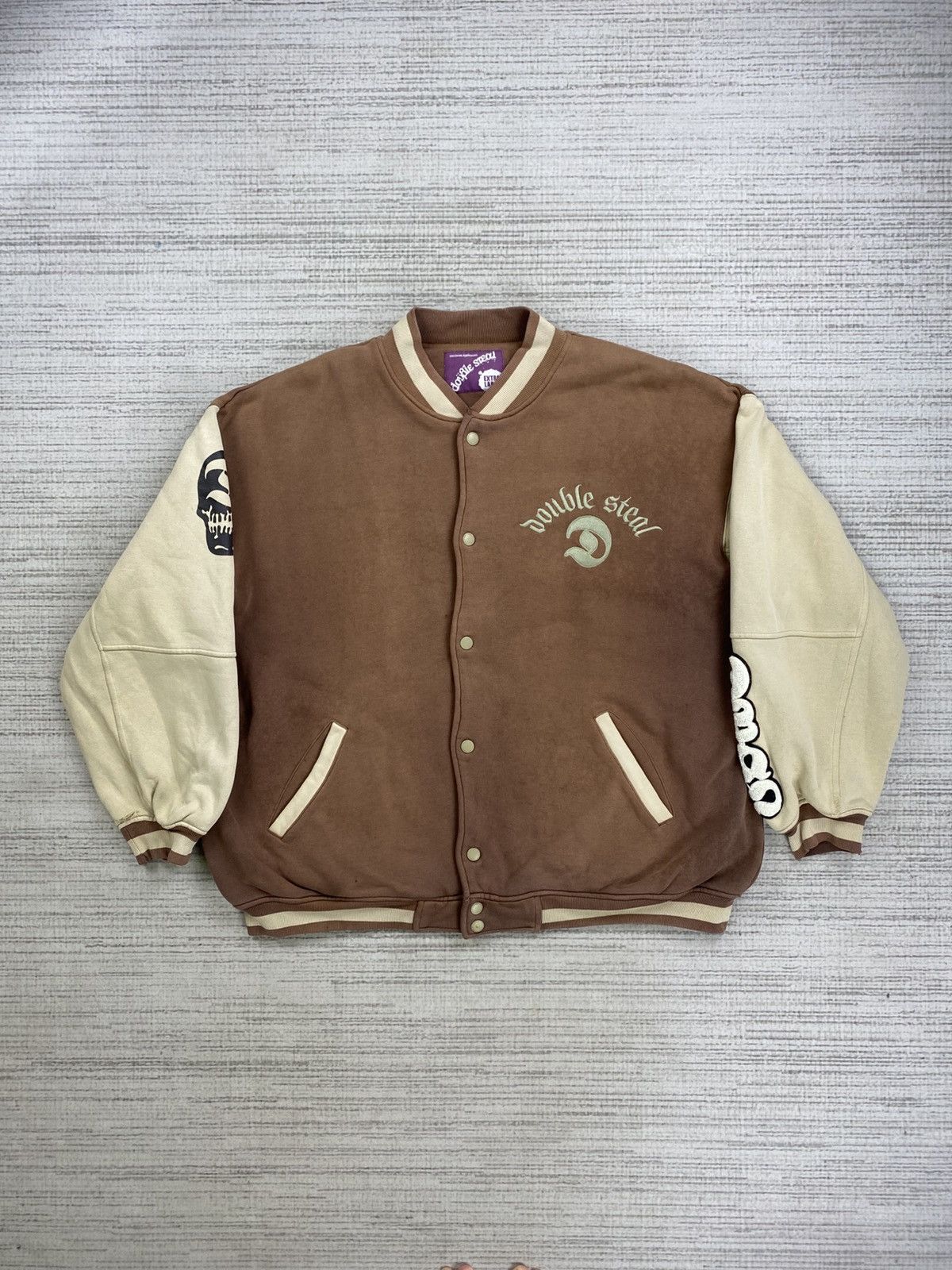 Vintage Vintage Double Steal Japanese Brand Varsity Jacket Size US XL / EU 56 / 4 - 9 Thumbnail