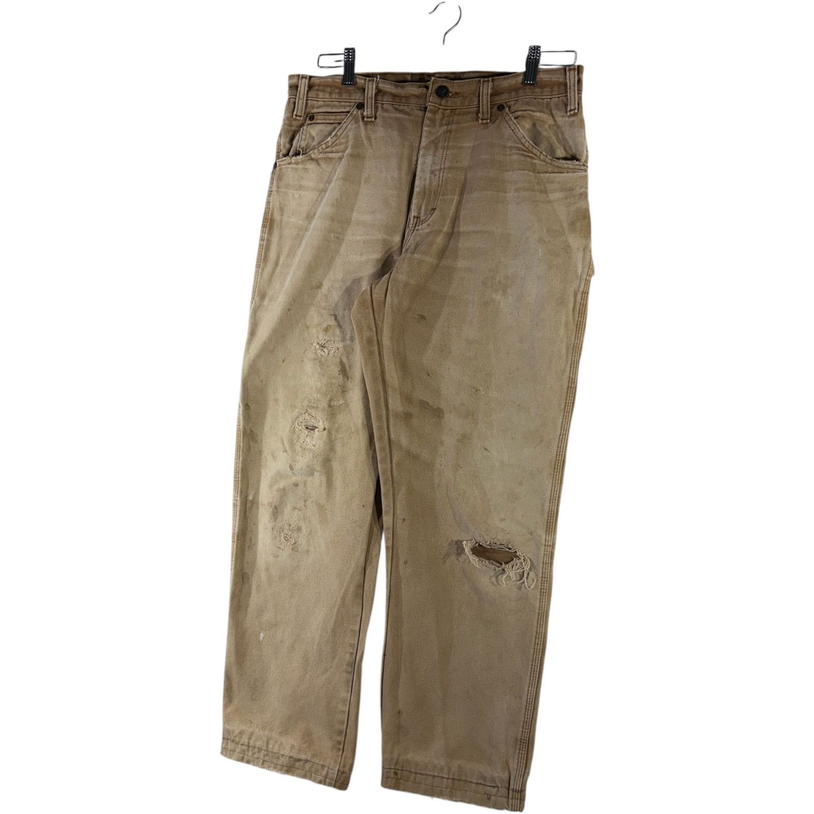 Dickies Vintage Dickies Straight Leg Carpenter Pants 34x32 Size US 34 / EU 50 - 3 Thumbnail