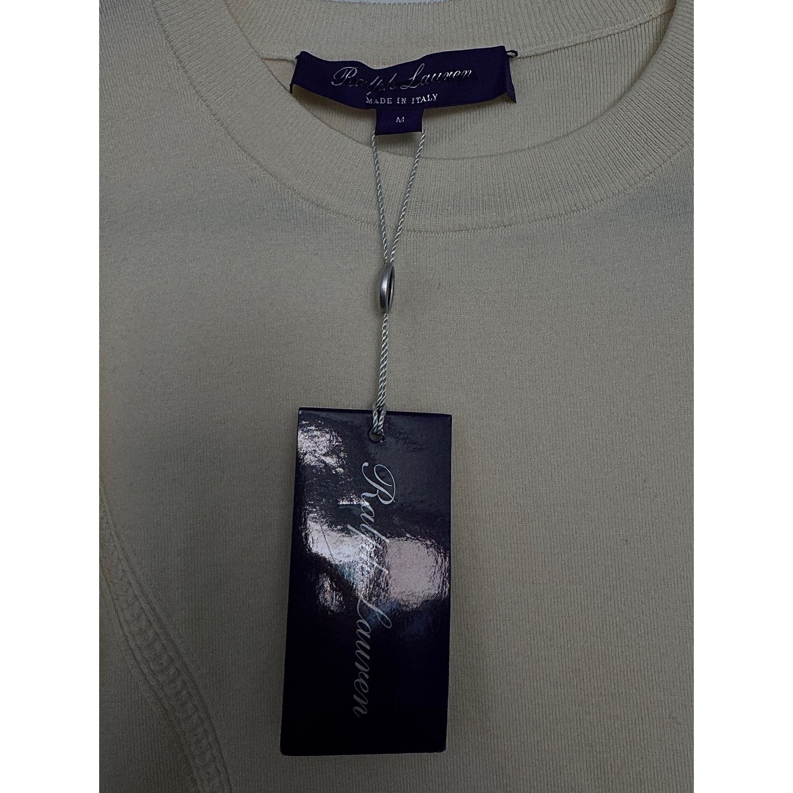 Ralph Lauren Ralph Lauren NWT Purple Collection Women's Cream Dress Size M / US 6-8 / IT 42-44 - 4 Thumbnail