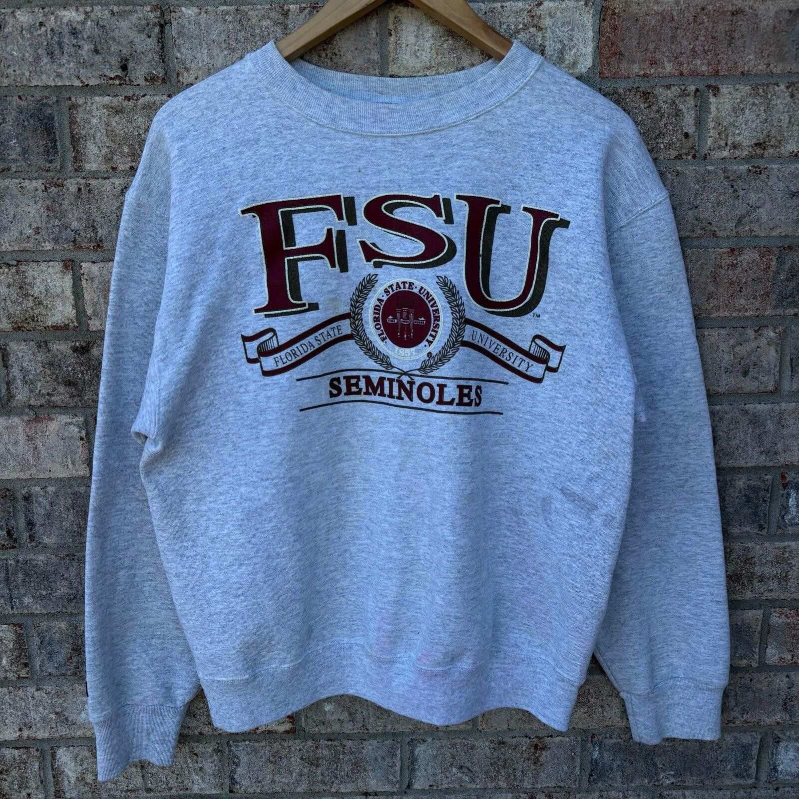 Jansport Vintage 90s Florida State Seminoles sweatshirt Size US L / EU 52-54 / 3 - 1 Thumbnail