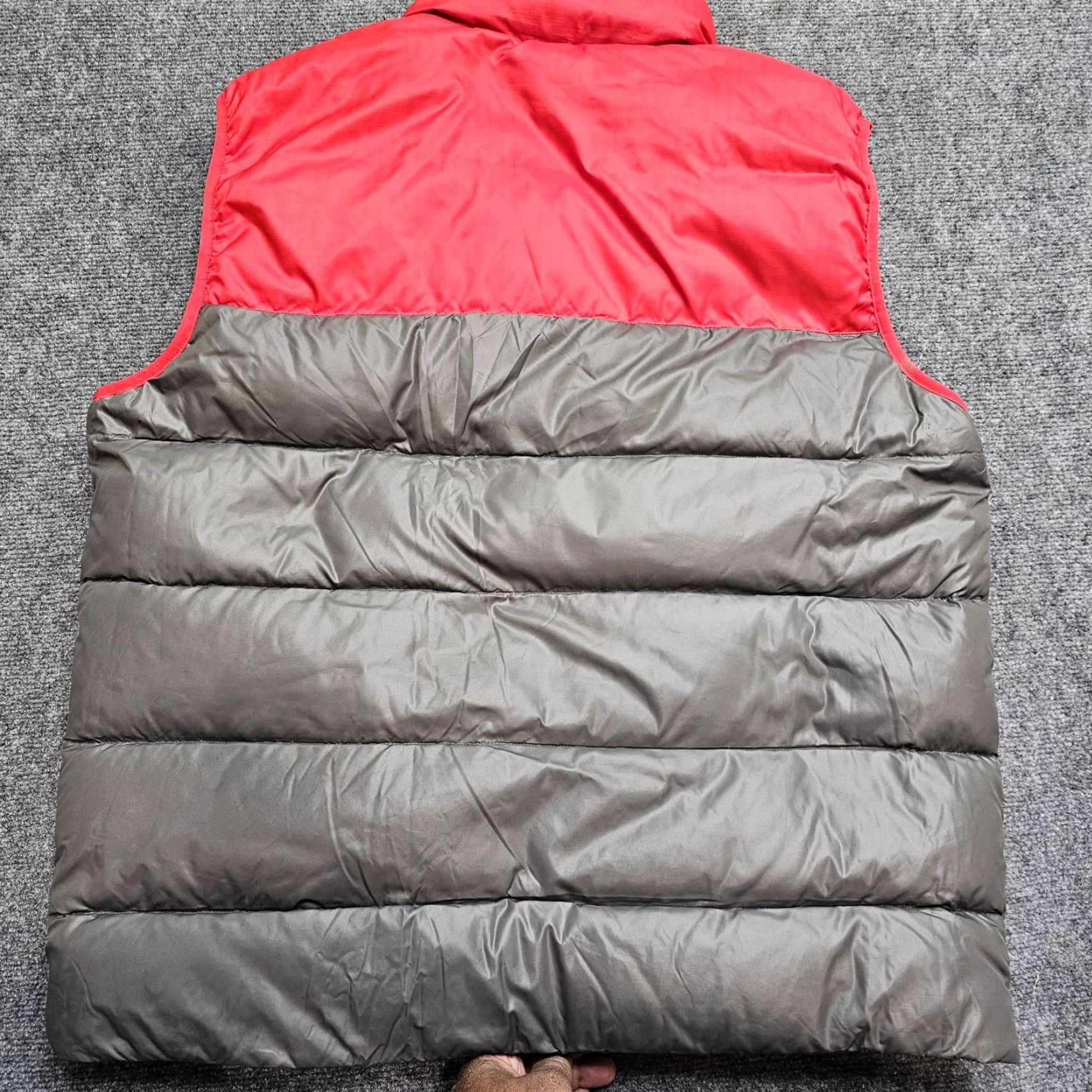 Nike Nike Goose Down Puffer Vest Men 2XL Red Gray The Athletic Dept Feather 550 Gilet Size US XXL / EU 58 / 5 - 6 Thumbnail