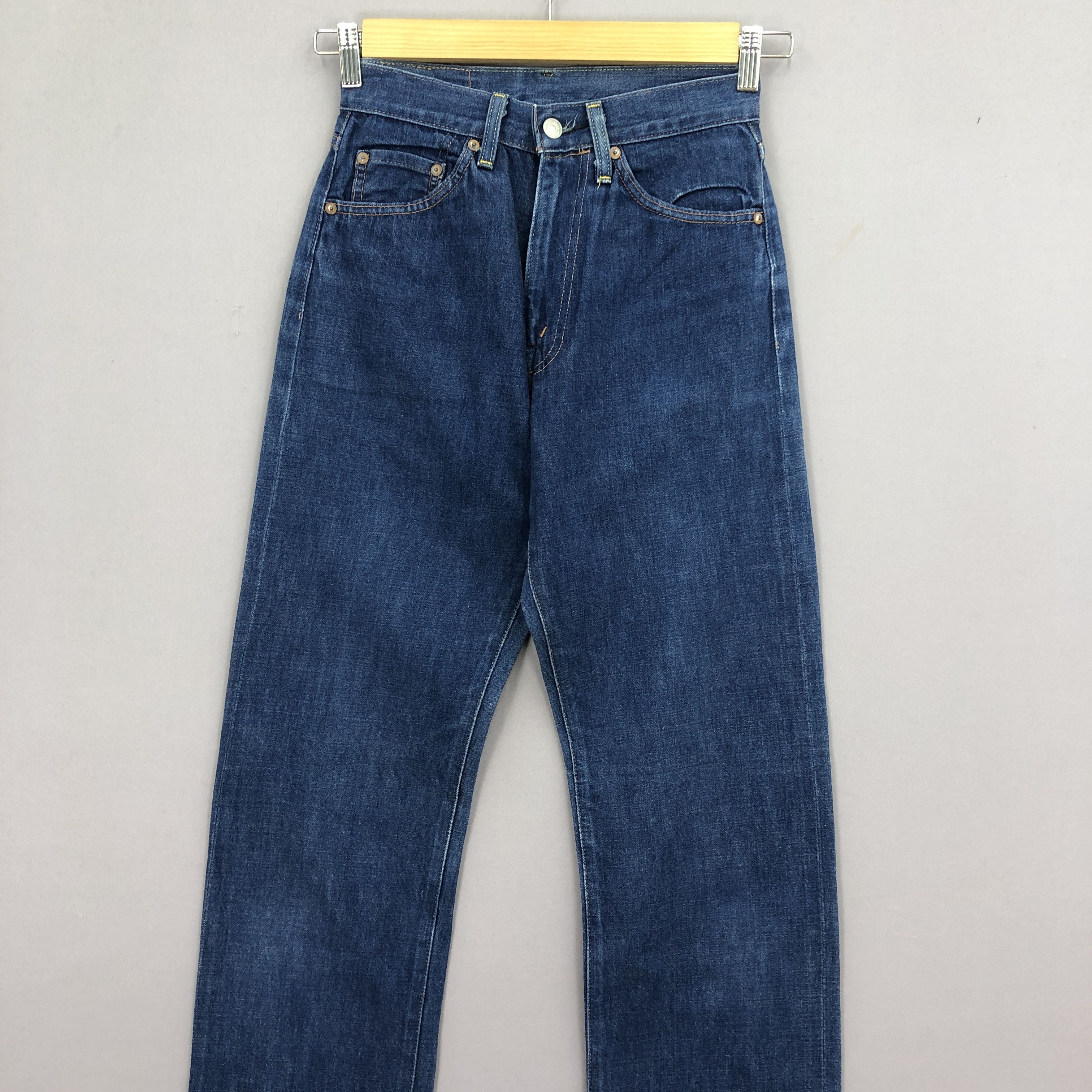 Levi's Vintage Levis 701 Selvedge Jeans Levi's Redline Denim Size 24" / US 00 / IT 34 - 3 Thumbnail