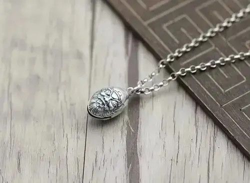 Other S990 sterling silver bell Necklace Size ONE SIZE - 4 Thumbnail