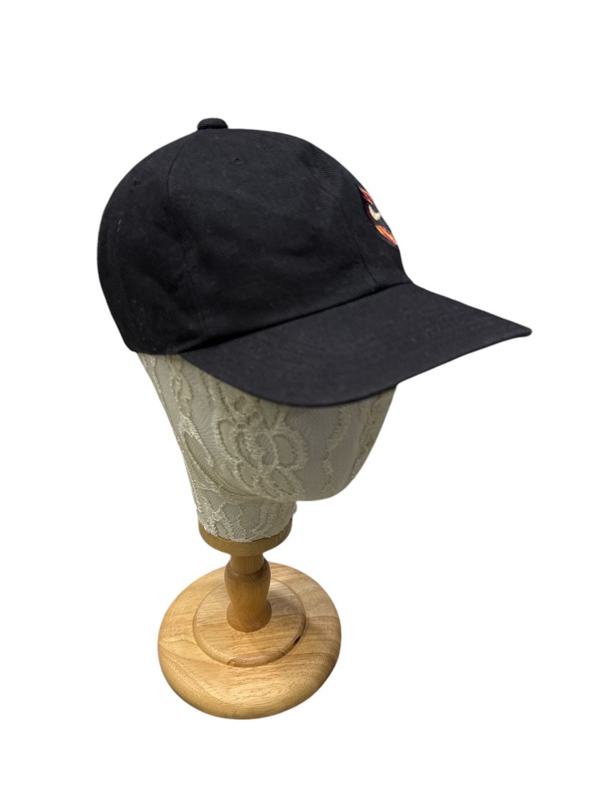 Nike VINTAGE 1990s NIKE EMBROIDERED LOGO SNAP BUTTON CAP Size ONE SIZE - 2 Thumbnail