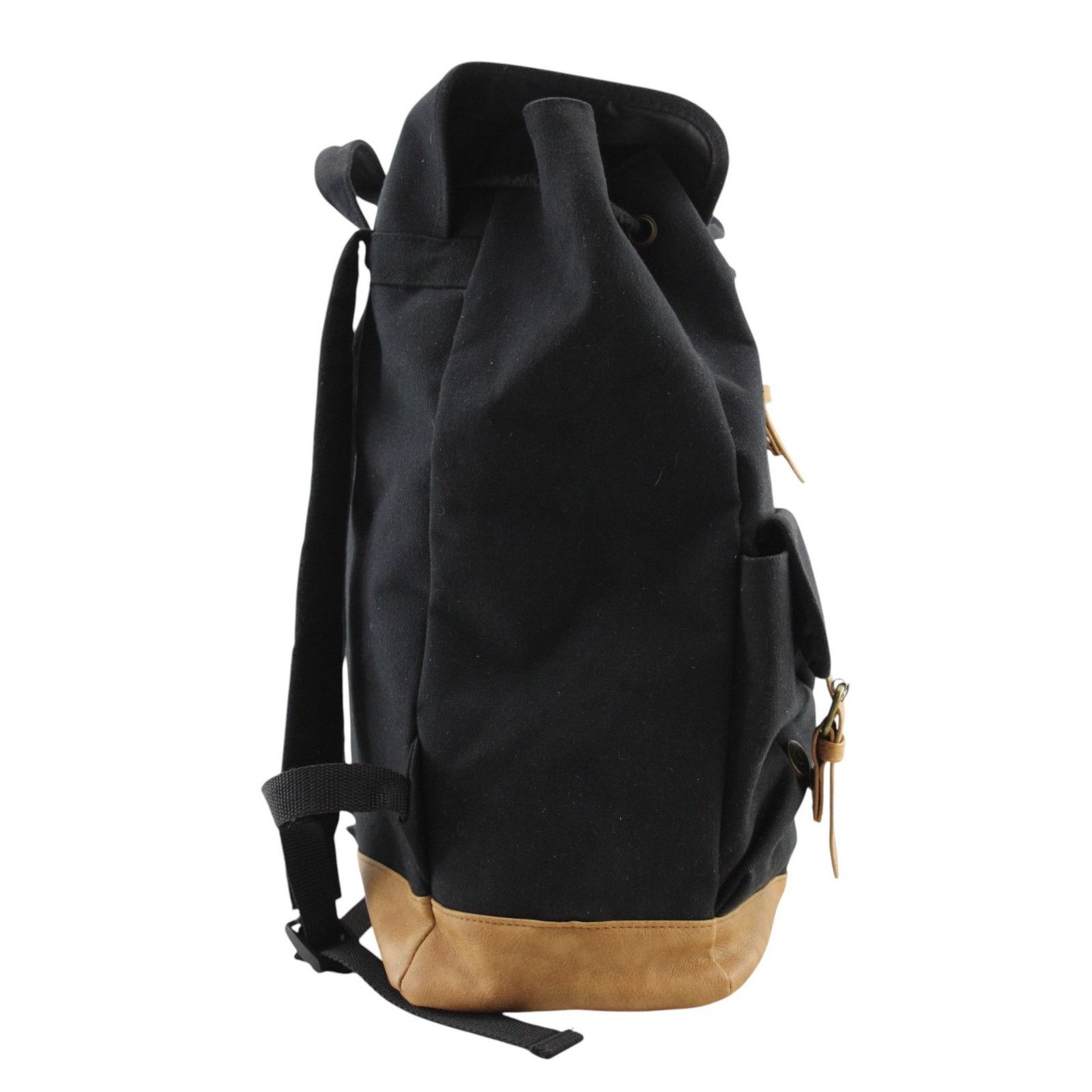 Other Designer Shoe Warehouse Canvas & Faux Leather Backpack Size ONE SIZE - 2 Thumbnail