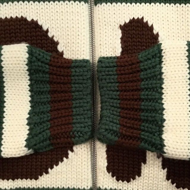 Bape BAPE BABY MILO Cowichan knit jacket a bathing ape NIGO Size US M / EU 48-50 / 2 - 6 Thumbnail