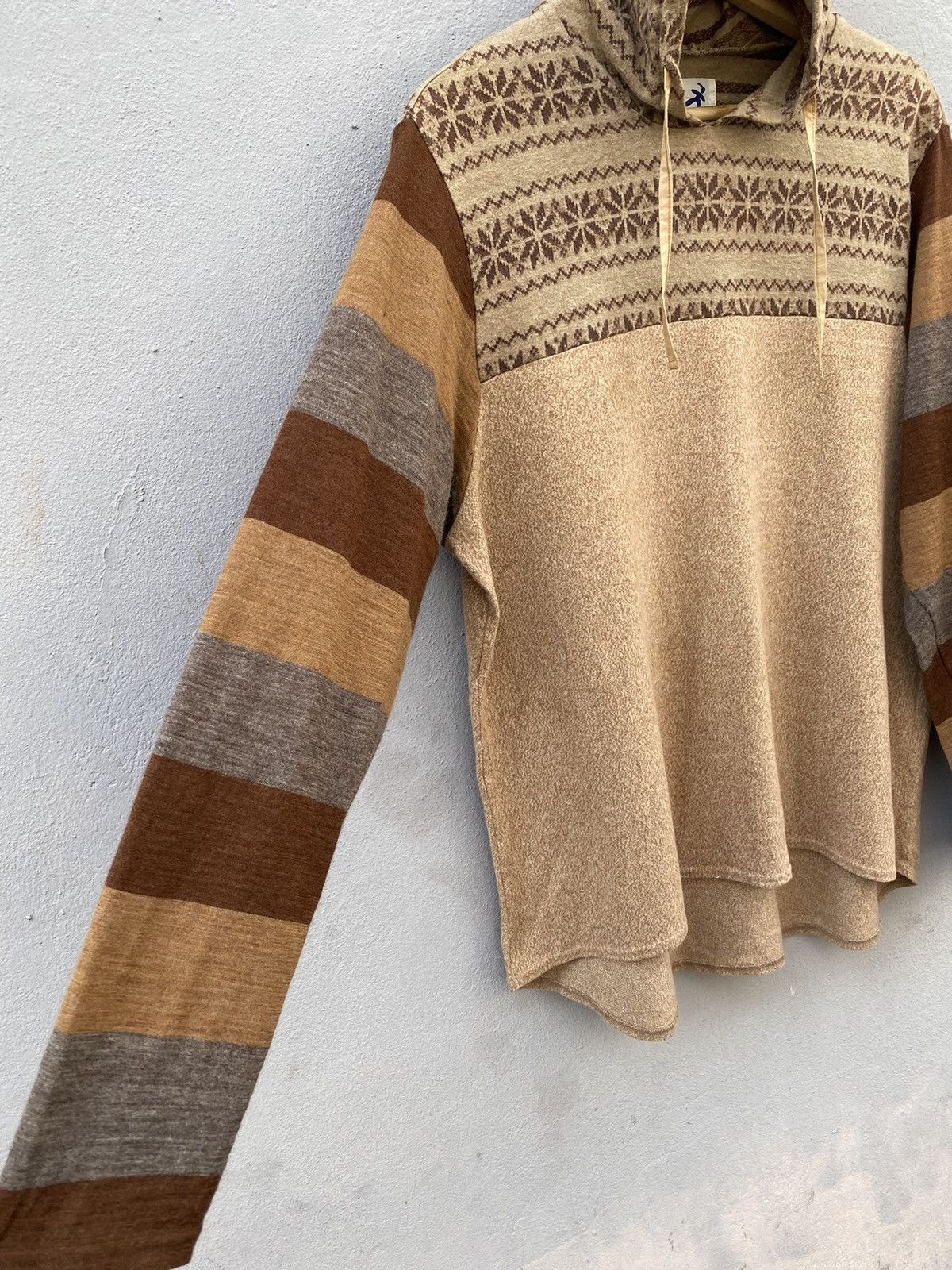 Hai Sporting Gear × Issey Miyake Vintage HAI SPORTING GEAR Native / Navajo Hoodie Size US M / EU 48-50 / 2 - 7 Thumbnail