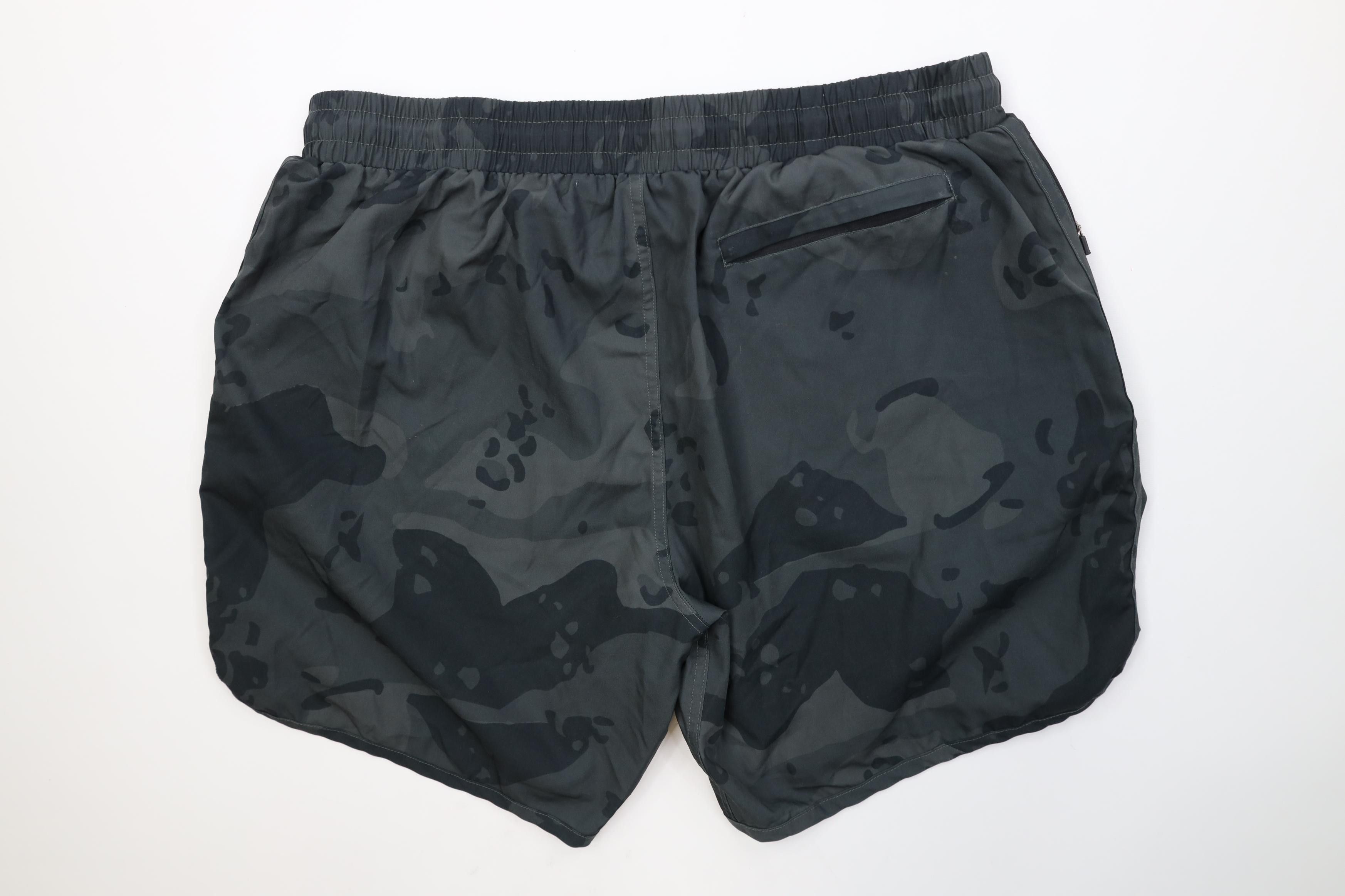 Vintage Zero Foxtrot Above Knee Skull Camouflage Running Gym Shorts Size US 38 / EU 54 - 8 Thumbnail