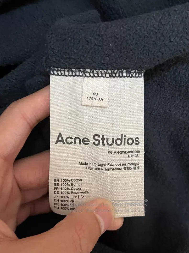 Acne Studios Acne Studios Round Neck Loose Fit Raglan Sleeve Sports Hoo Size US XS / EU 42 / 0 - 4 Thumbnail