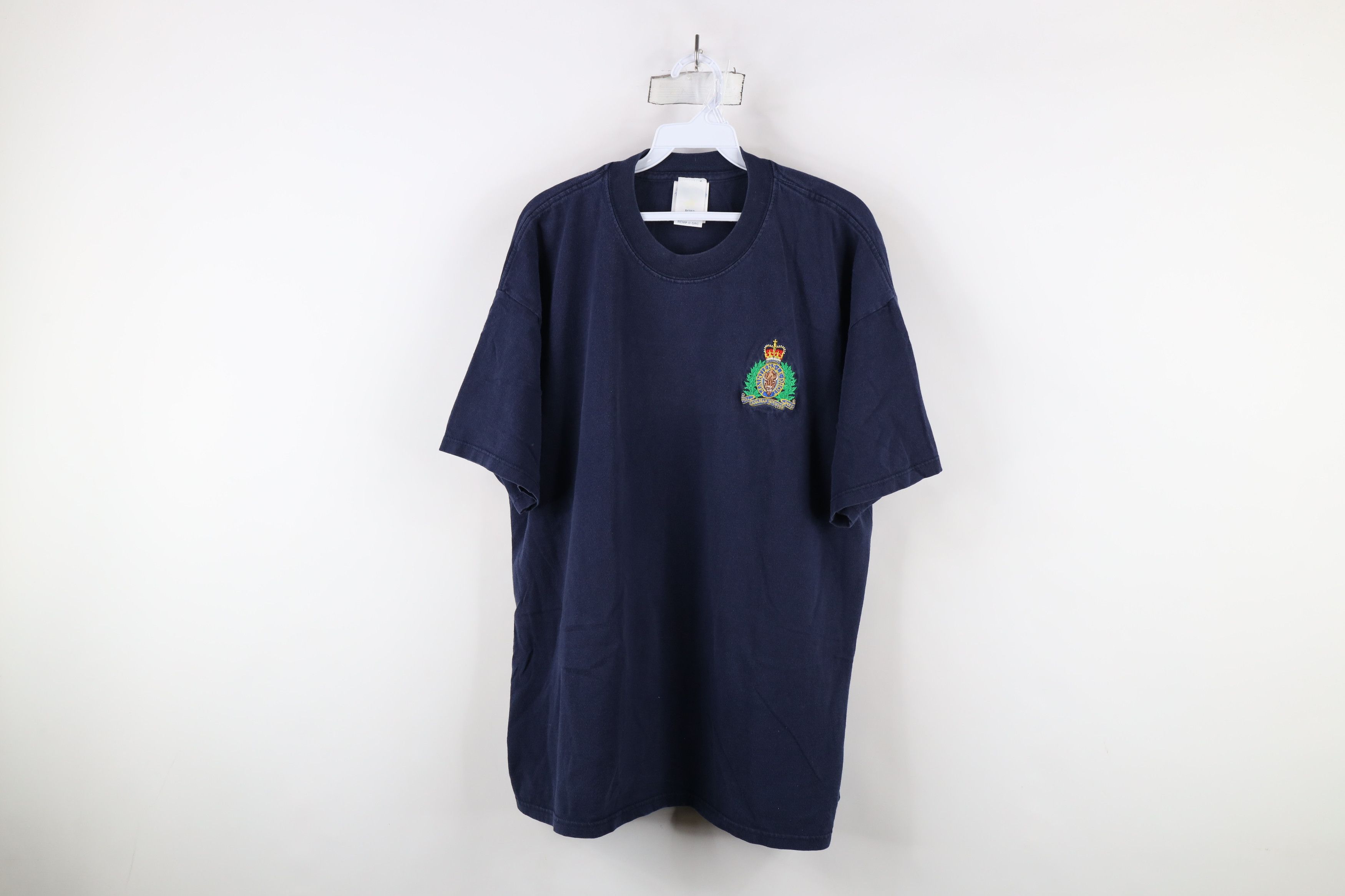 Vintage Vintage 90s Canadian Mounted Police Short Sleeve T-Shirt Size US XL / EU 56 / 4 - 1 Thumbnail