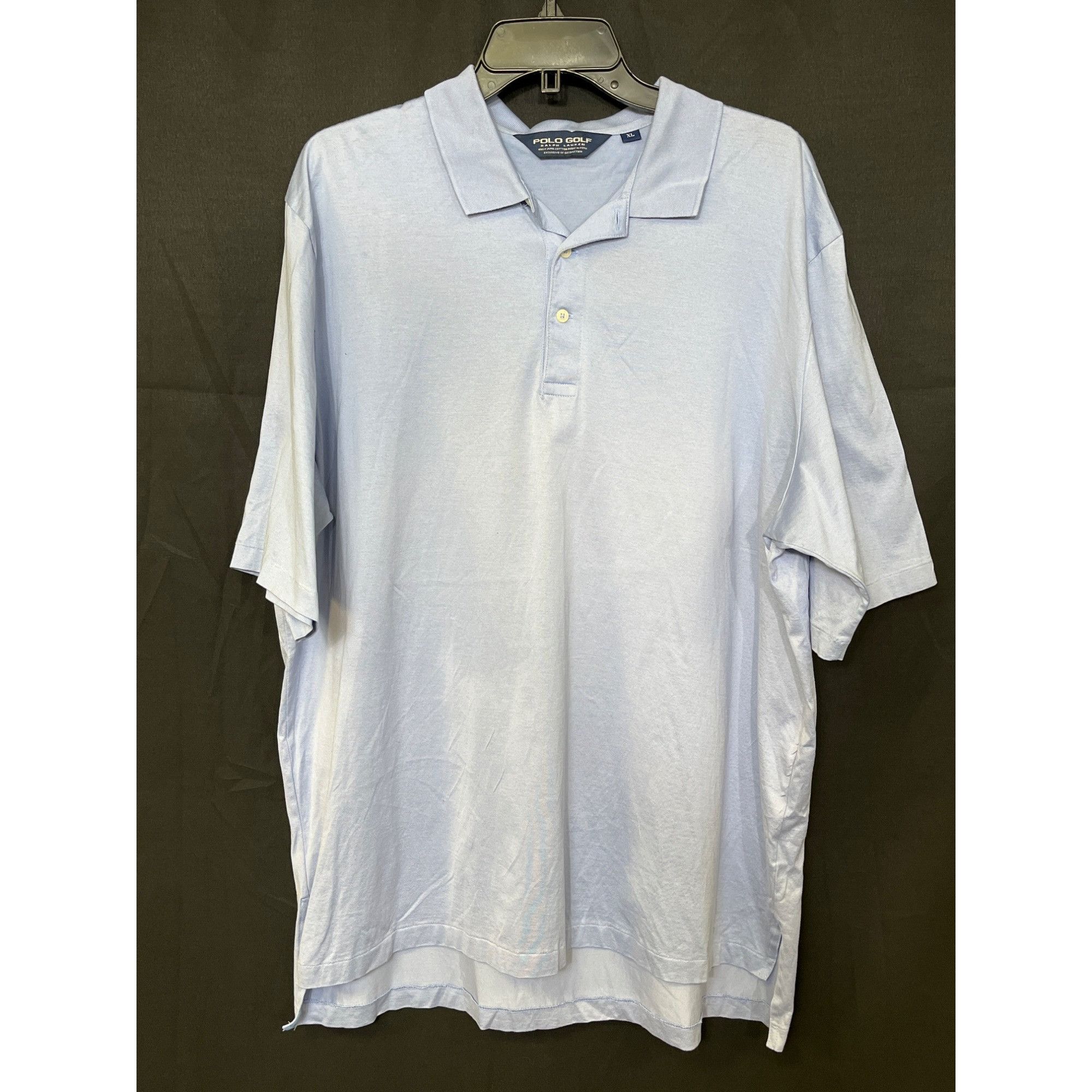 Ralph Lauren Polo Golf By Ralph Lauren SKU 7640 Mens Blue Polo Shirt Size Size US XL / EU 56 / 4 - 1 Thumbnail