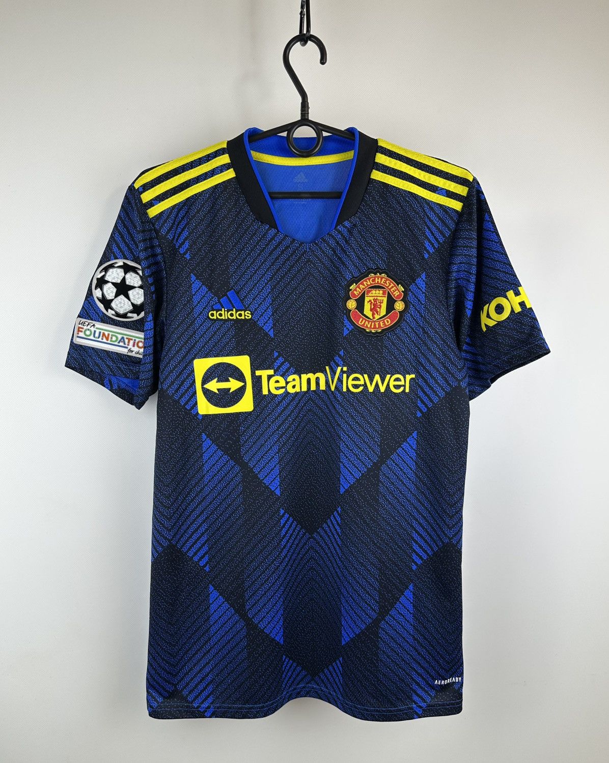Adidas Manchester United Jersey Sancho #25 Adidas Champions League Size US S / EU 44-46 / 1 - 1 Thumbnail