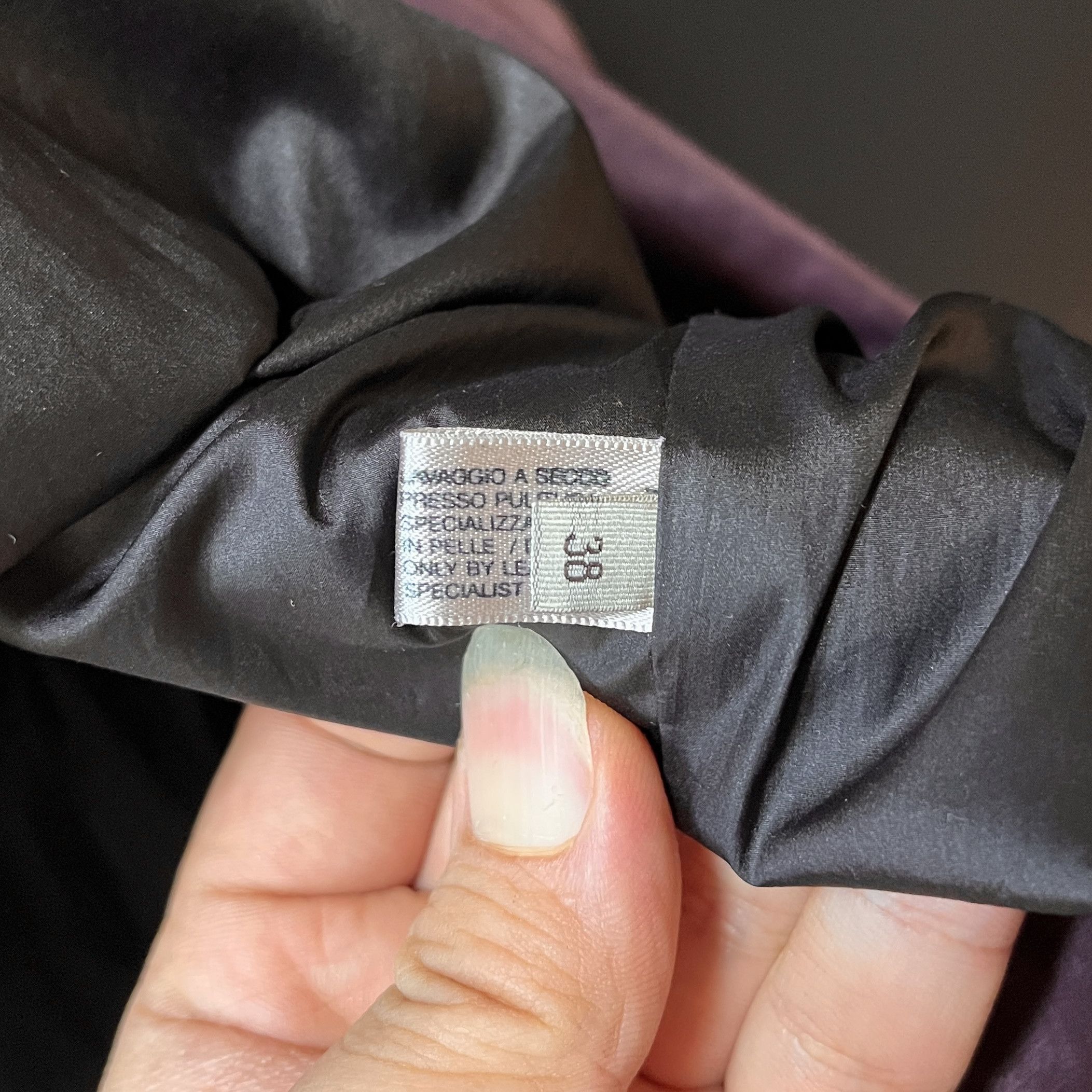 Bottega Veneta Bottega Veneta Tomas Maier Purple Nappa Leather Jacket Size S / US 4 / IT 40 - 9 Thumbnail