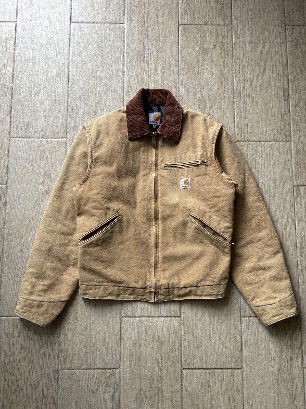 Carhartt Carhartt Detroit Jacket J001 BRN Size US S / EU 44-46 / 1 - 1 Thumbnail