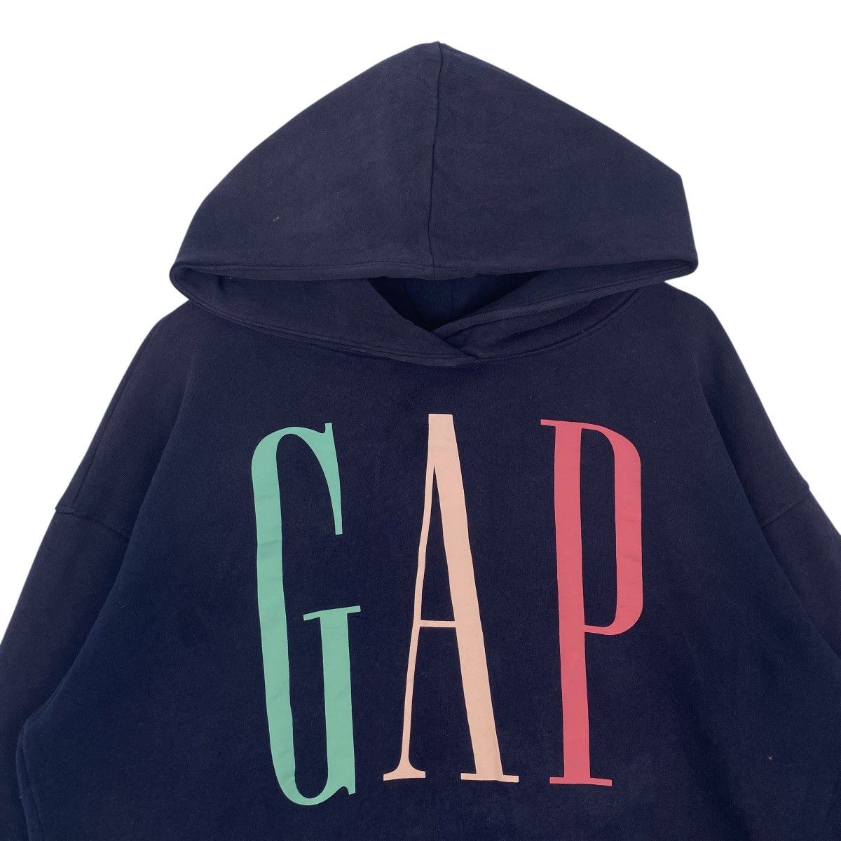 Other Vintage Gap Hoodie Big Logo Sweater Navy Blue Size L Size US L / EU 52-54 / 3 - 4 Thumbnail
