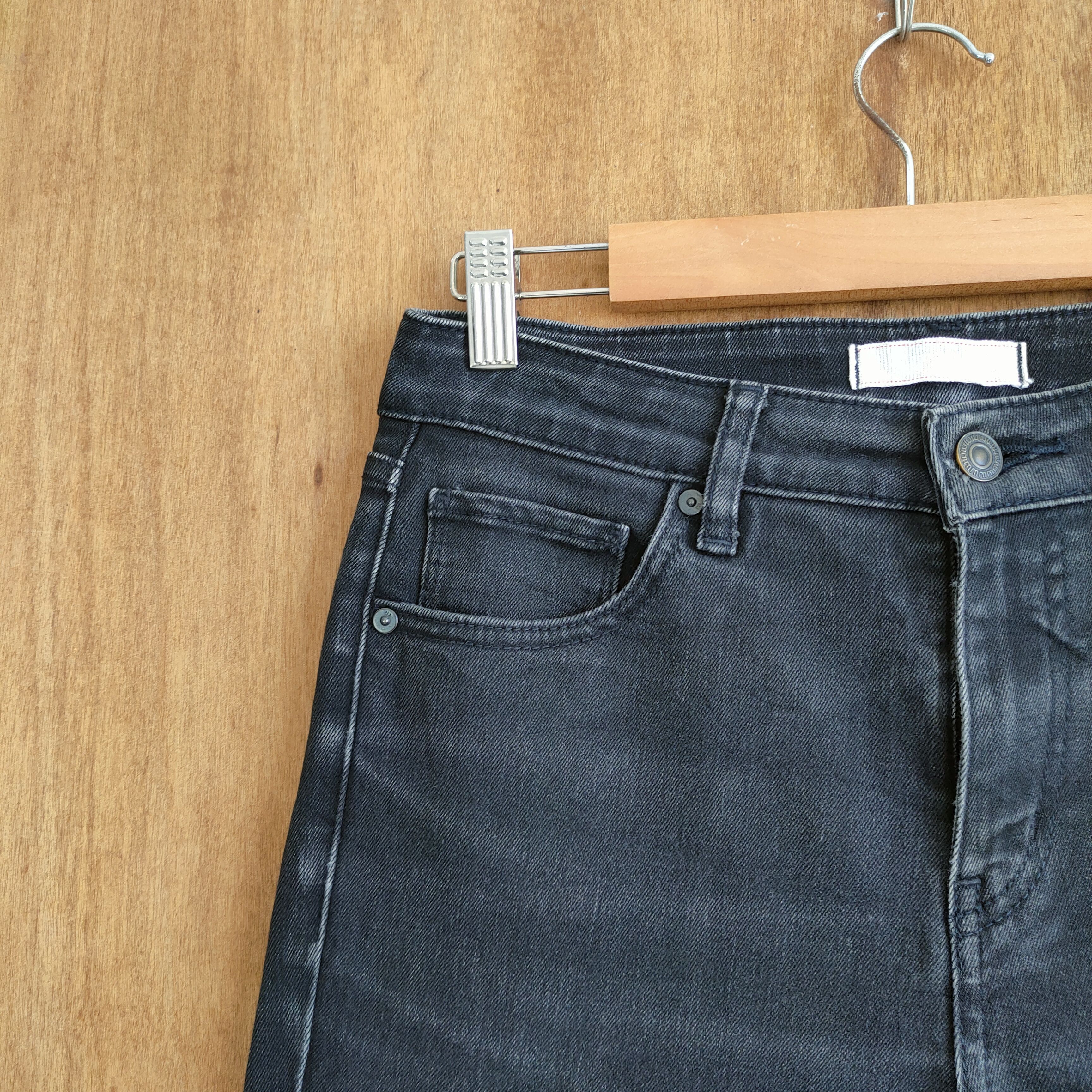 Japanese Brand VINTAGE JAPANESE BRAND BLACK JEAN DENIM PANTS Size US 28 / EU 44 - 5 Thumbnail