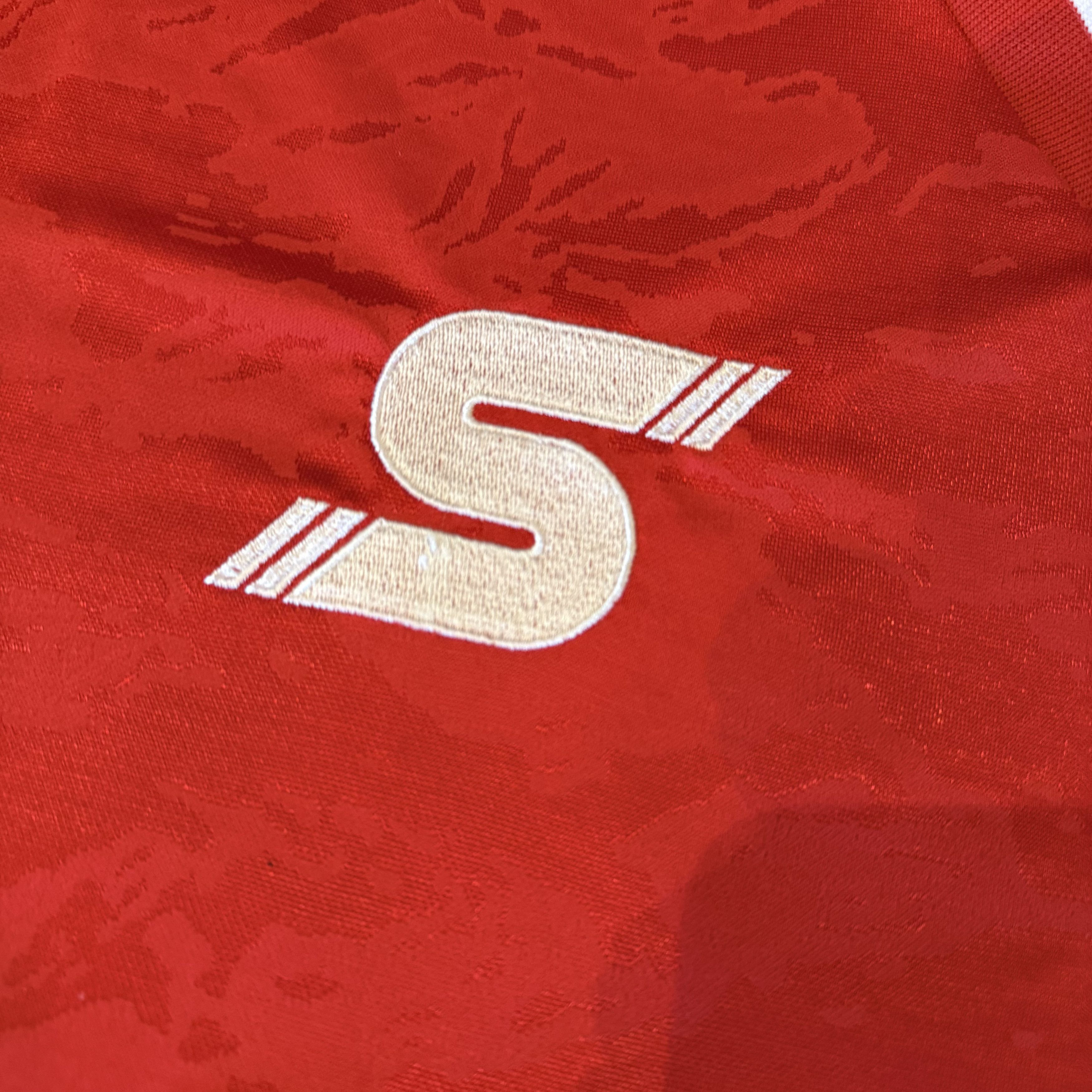 Syna World Syna Central Cee Red Footy Jersey Size Small Limited Edition Size US S / EU 44-46 / 1 - 5 Thumbnail
