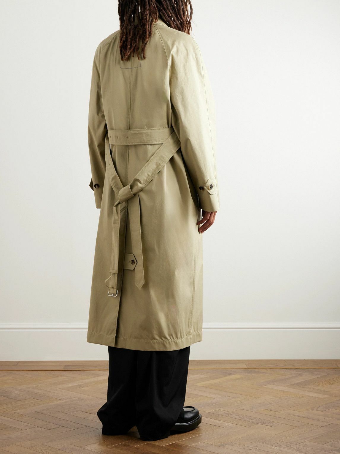 Burberry o1y0426 Overcoat in Beige Size US L / EU 52-54 / 3 - 3 Thumbnail
