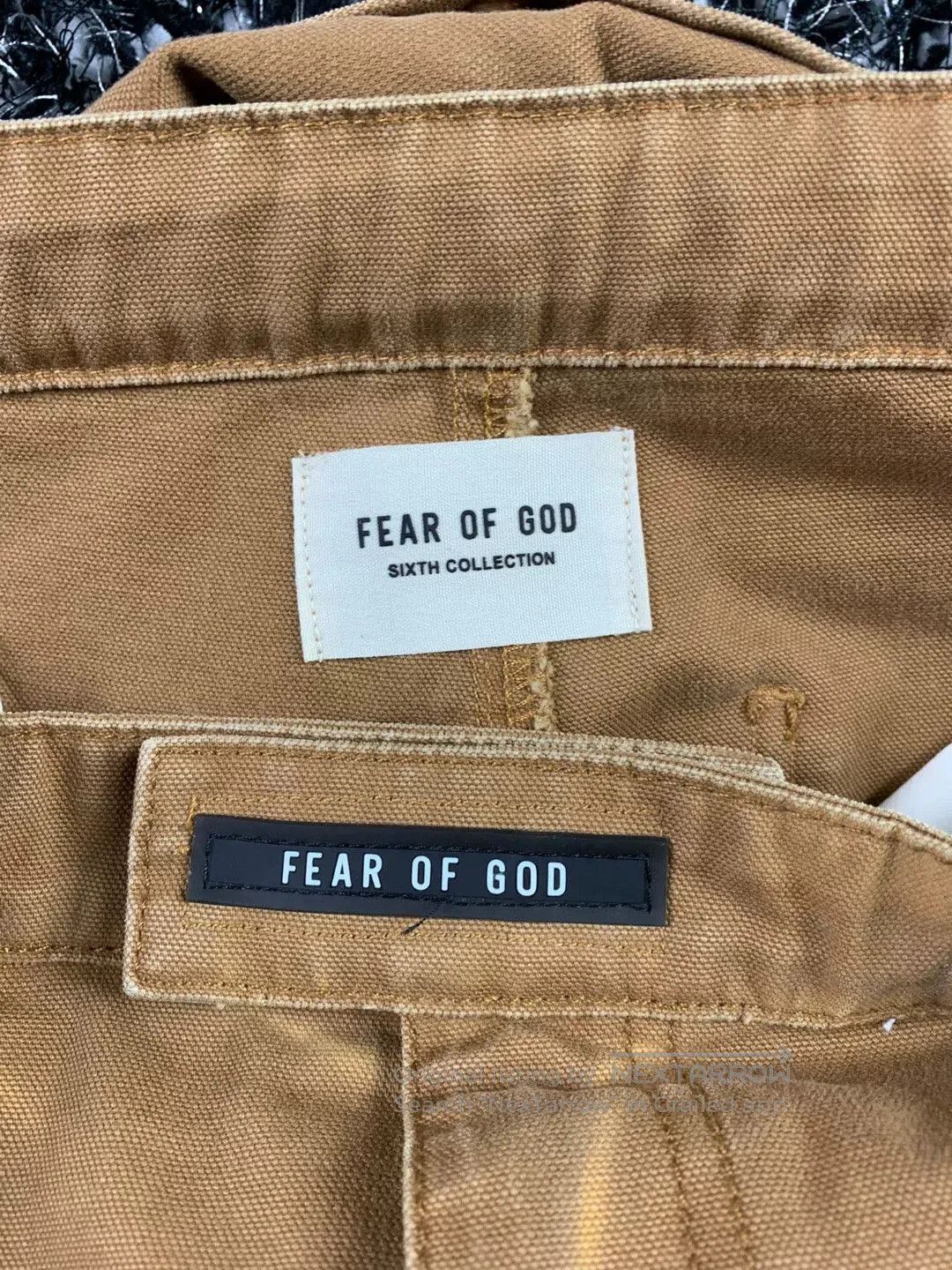 Fear of God fear of god canvas work pants XL. Size US 44 / EU 60 - 6 Thumbnail