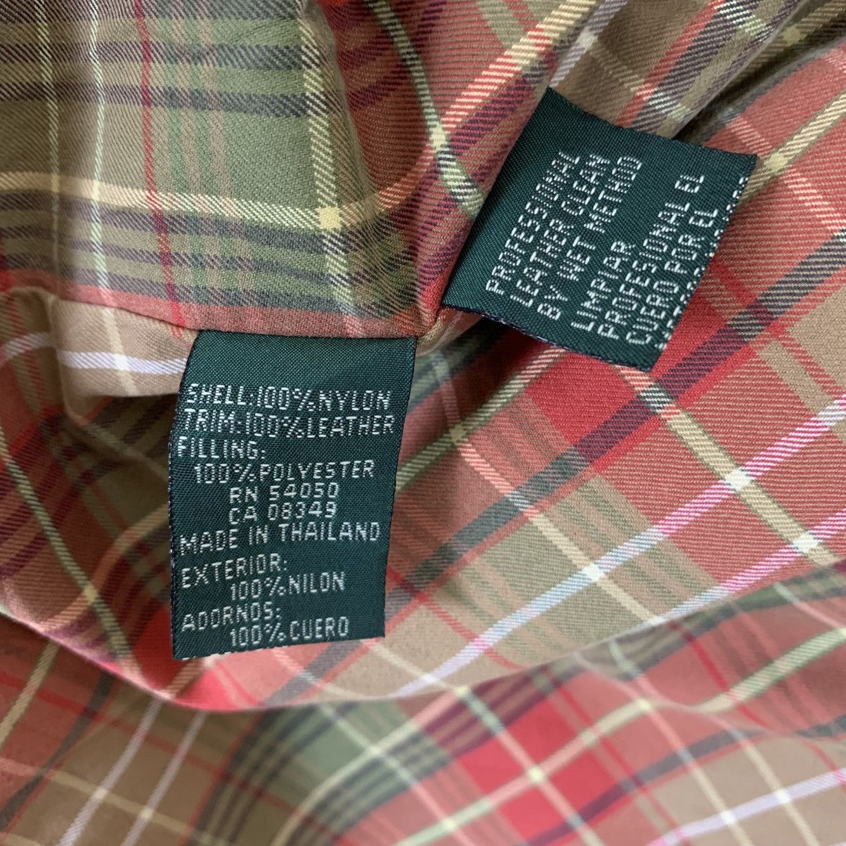 Designer × Ralph Lauren × Vintage Vintage Lauren RL Quilted Nylon Jacket Size M / US 6-8 / IT 42-44 - 16 Thumbnail