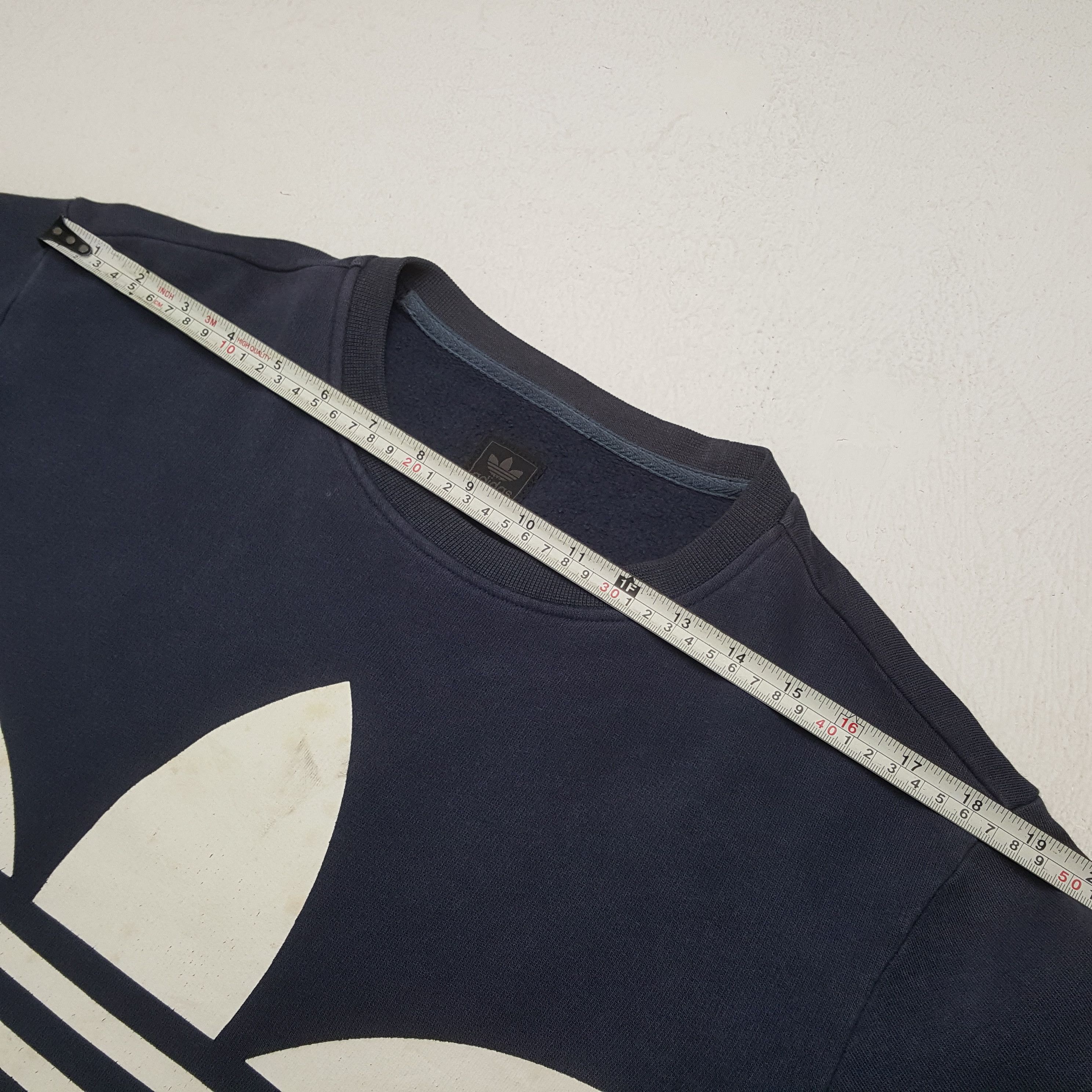 Adidas ADIDAS Big Logo Design Streetwear Sweatshirt C292N14 Size US M / EU 48-50 / 2 - 6 Thumbnail
